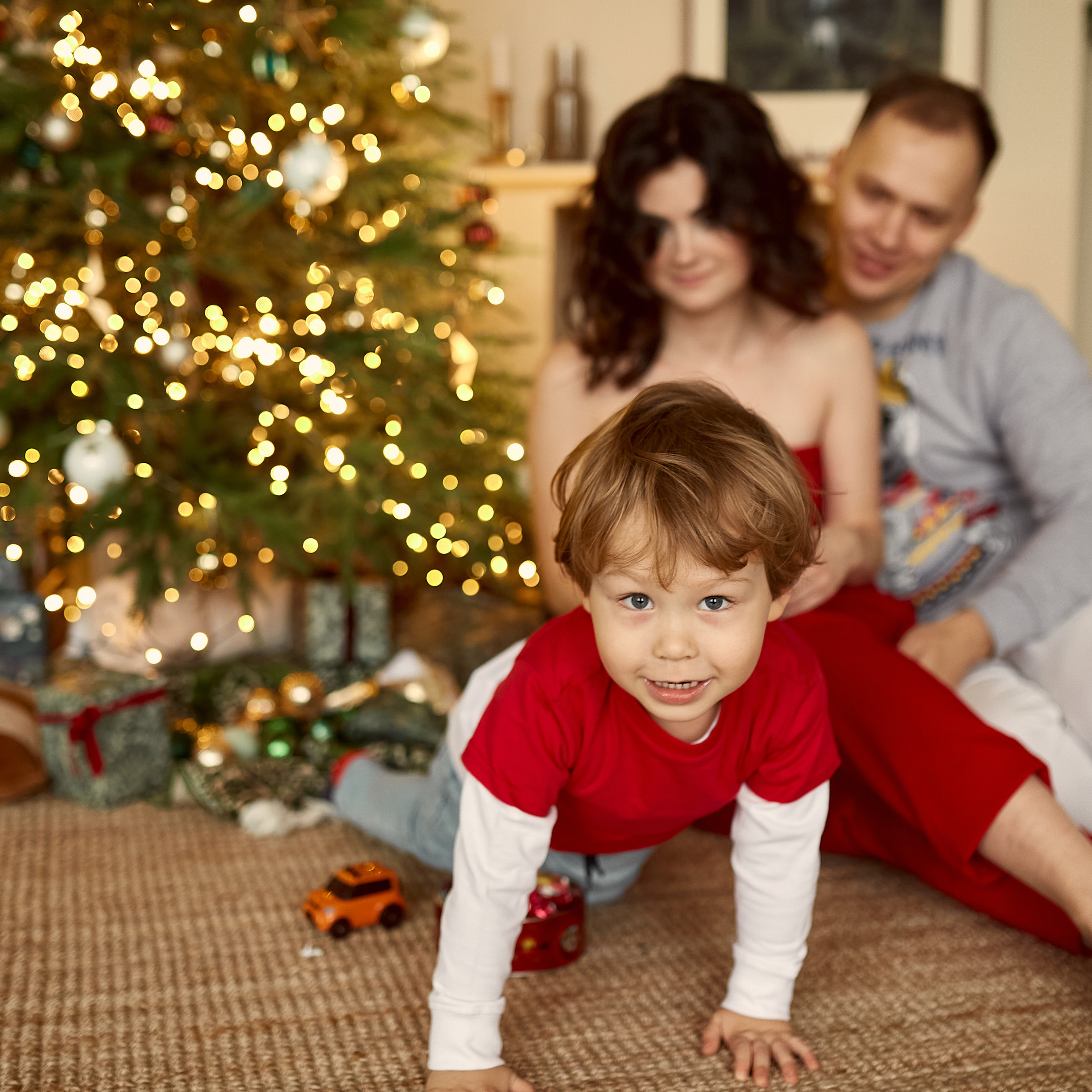 Новогодняя семейная фотосессия