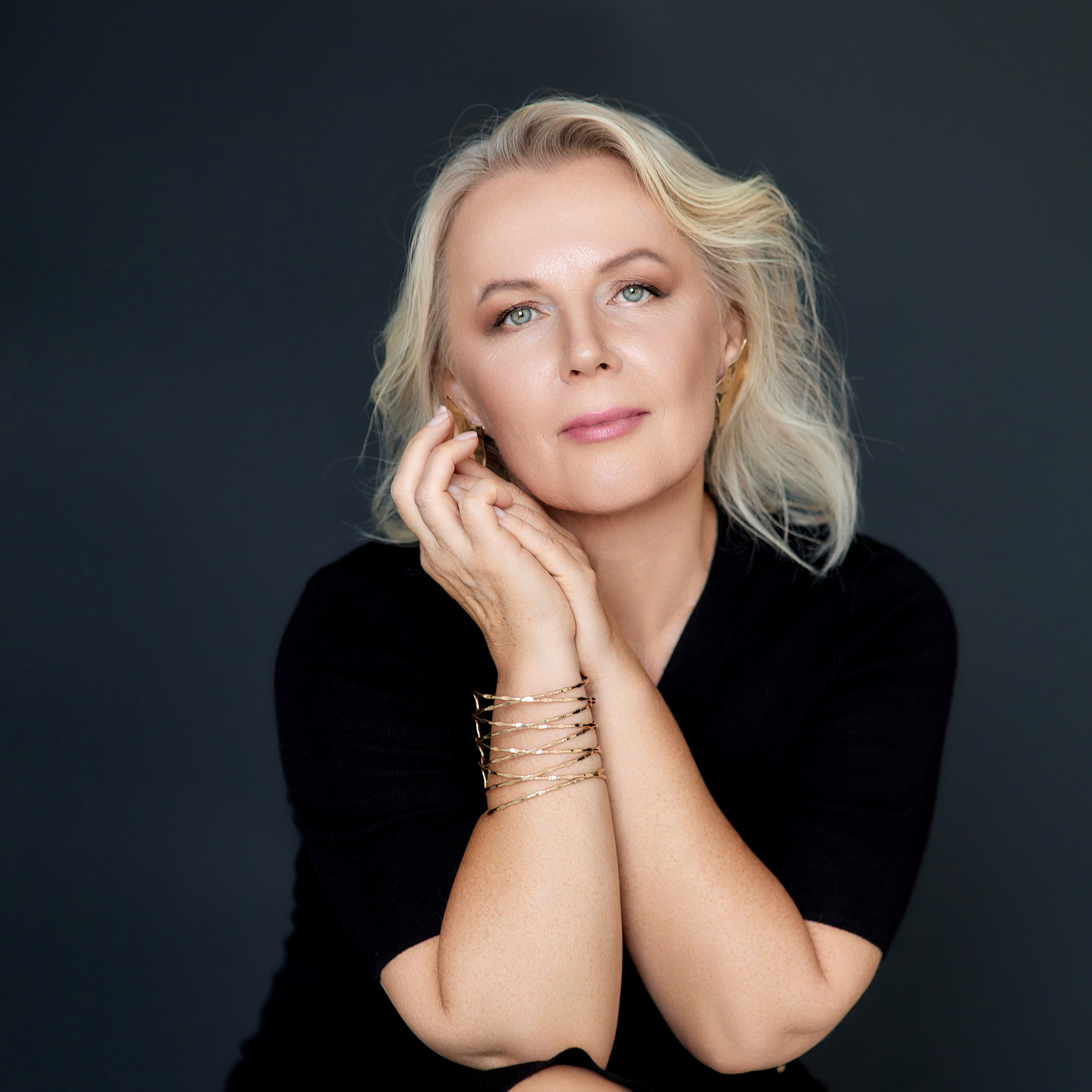 Съемка в студии для Галины