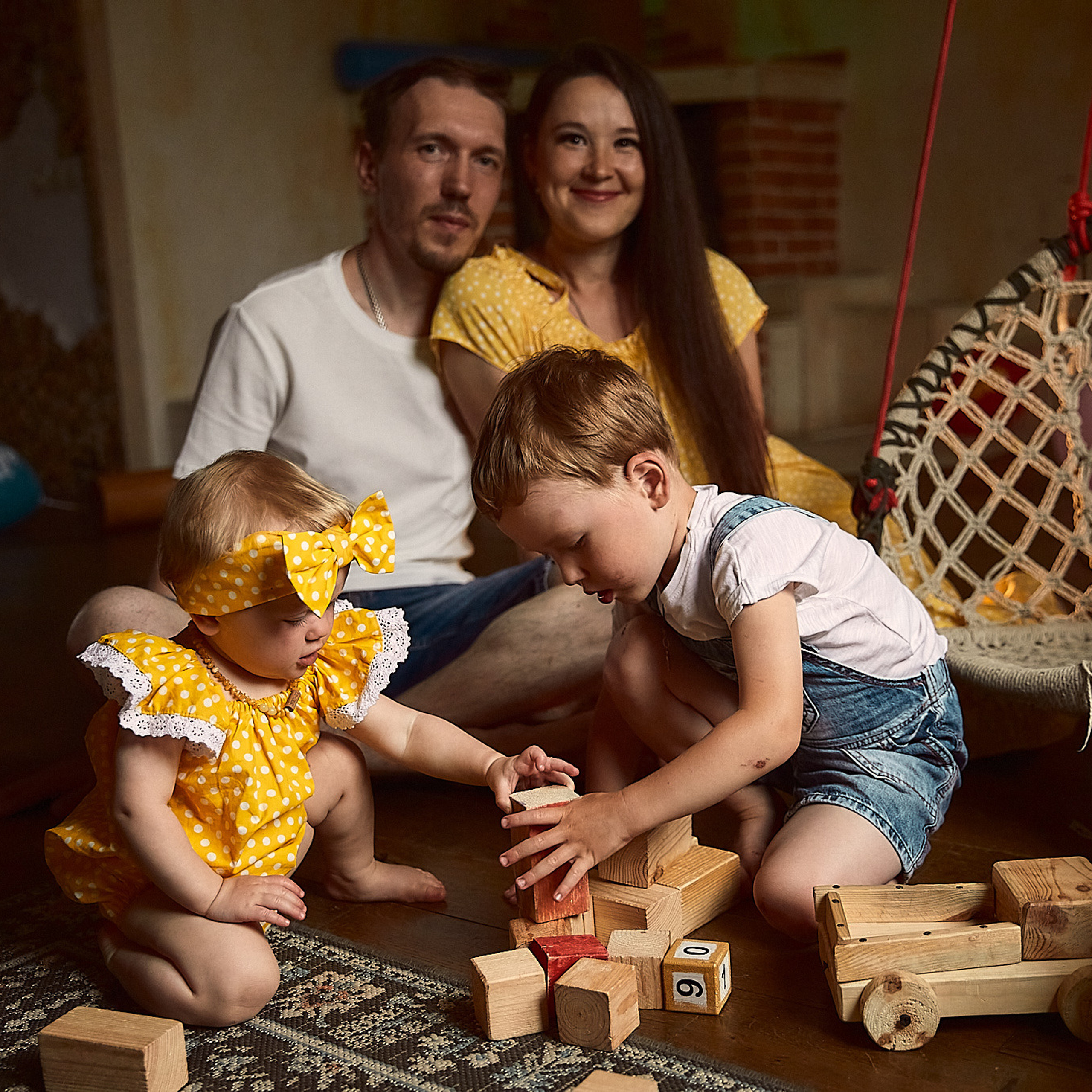 Домашняя фотосессия на даче