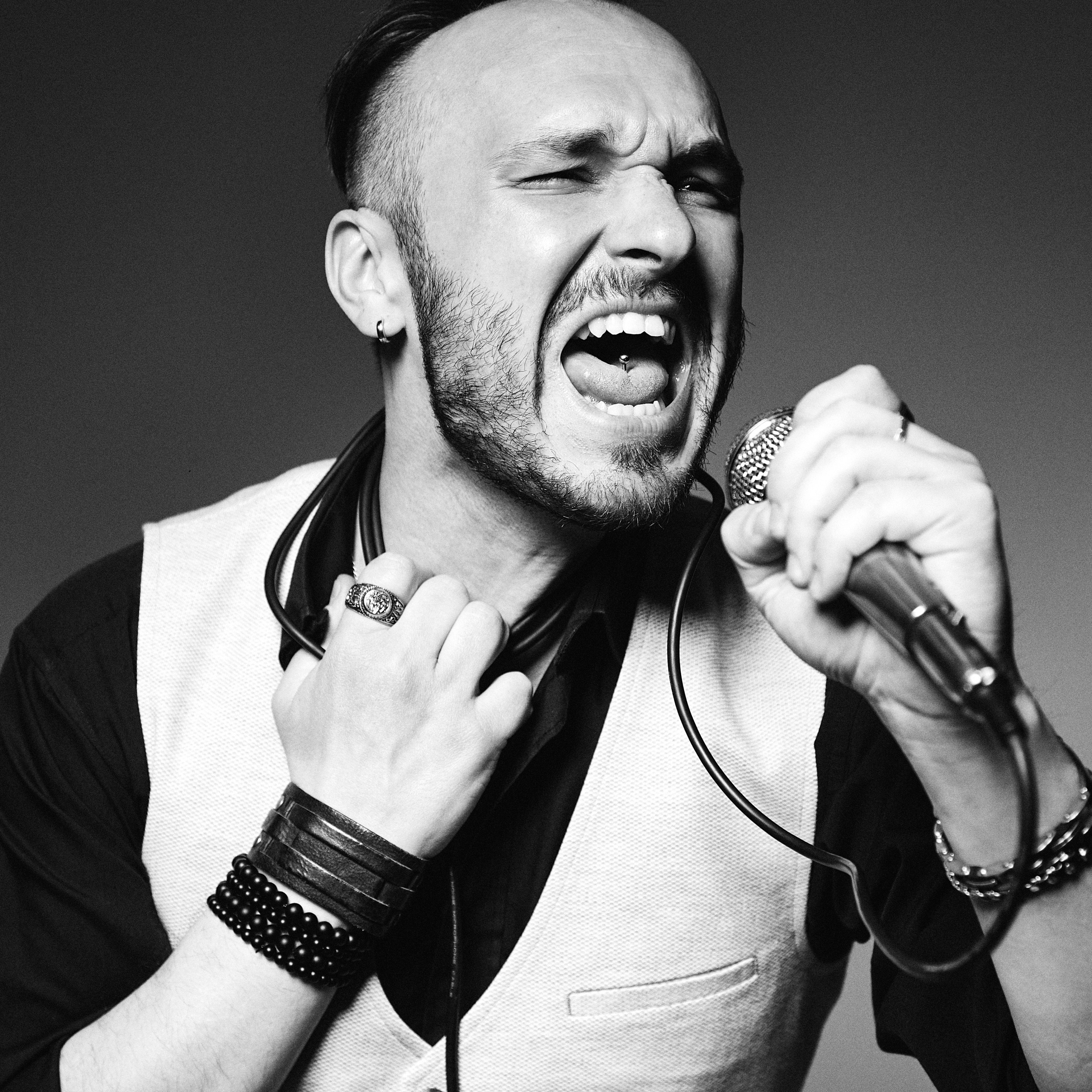 Мужская фотосессия для артиста