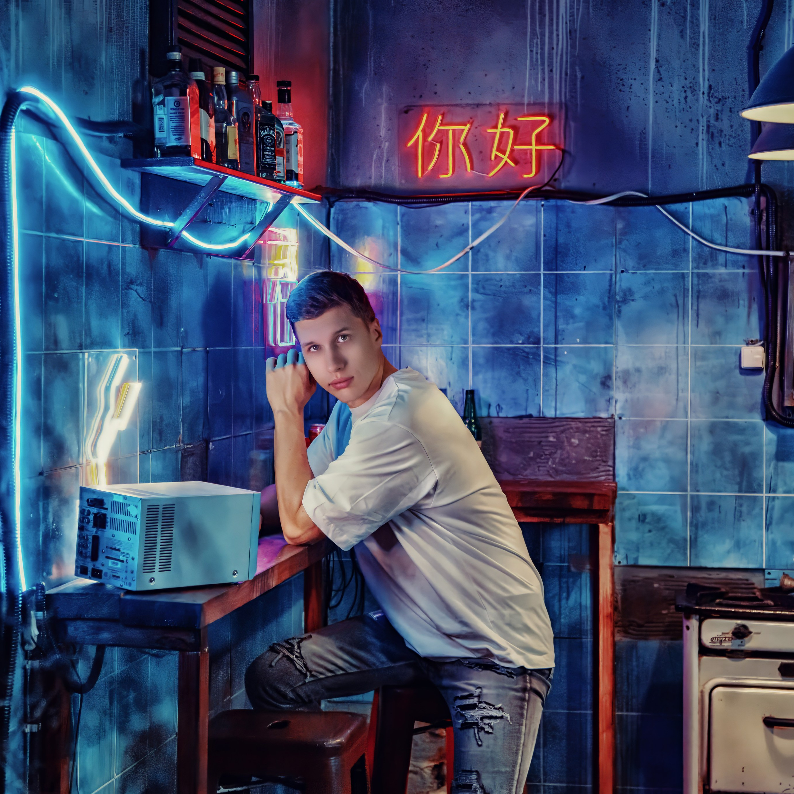 Неон. Фотограф в Москве Иоанн Соломон