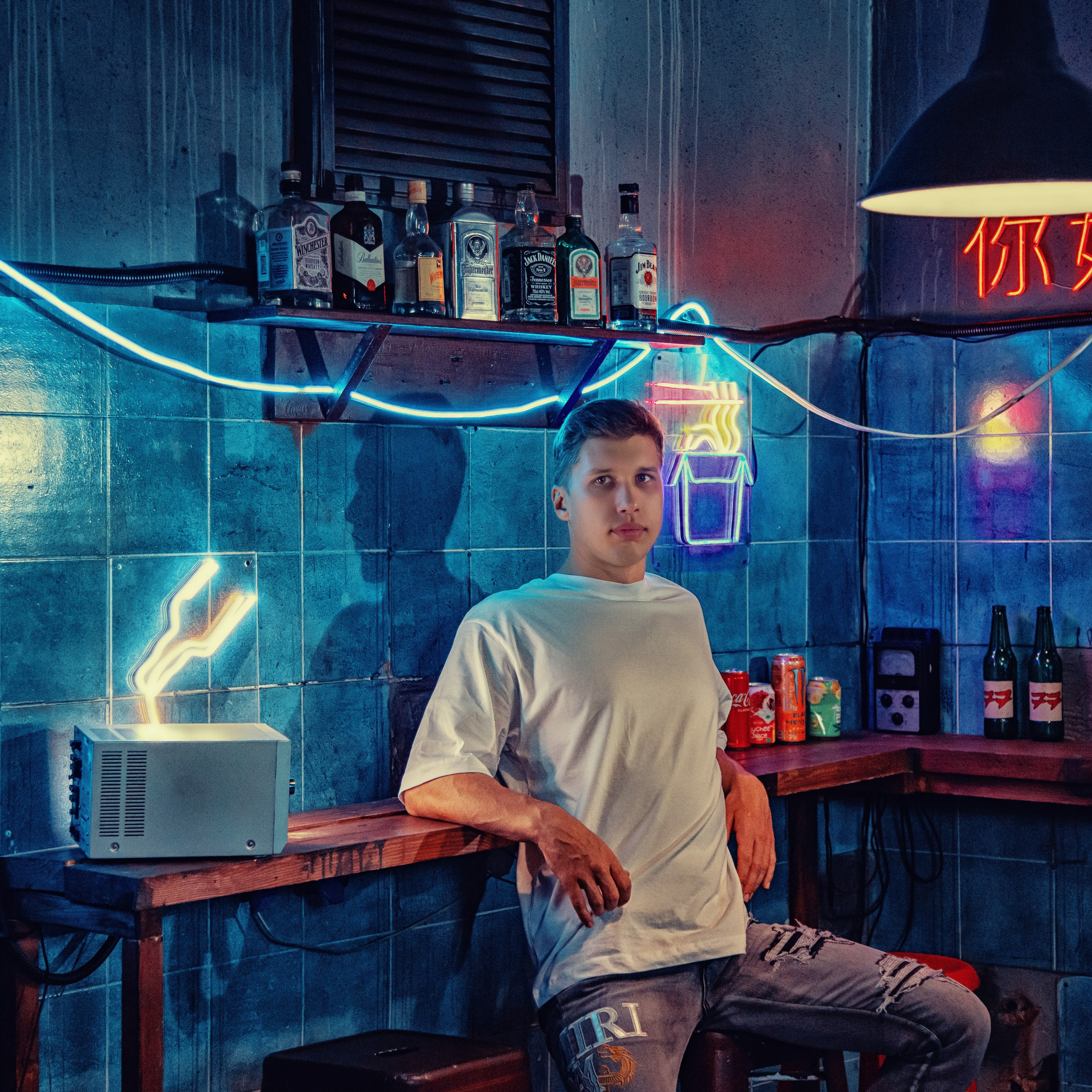 Неон. Фотограф в Москве Иоанн Соломон