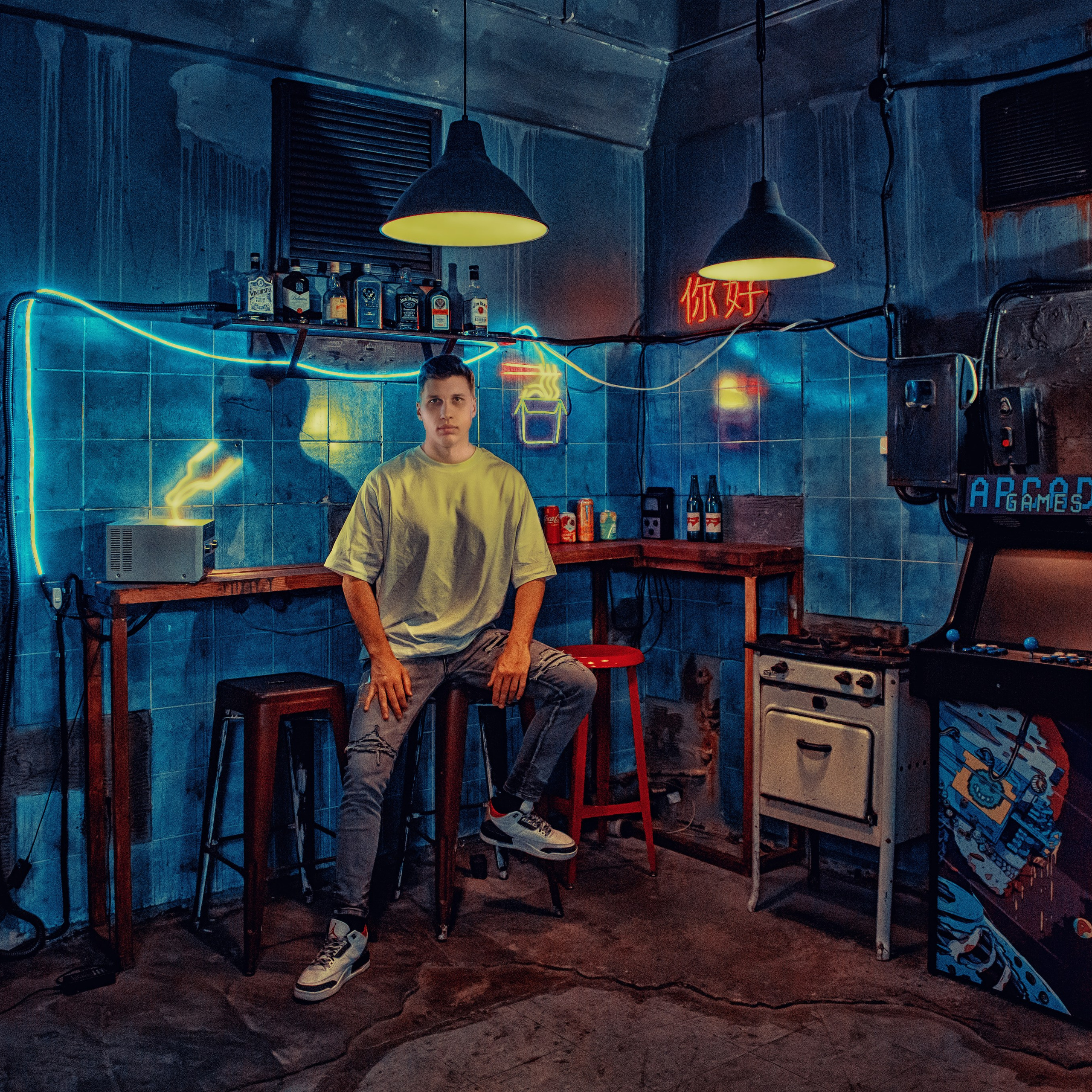 Неон. Фотограф в Москве Иоанн Соломон