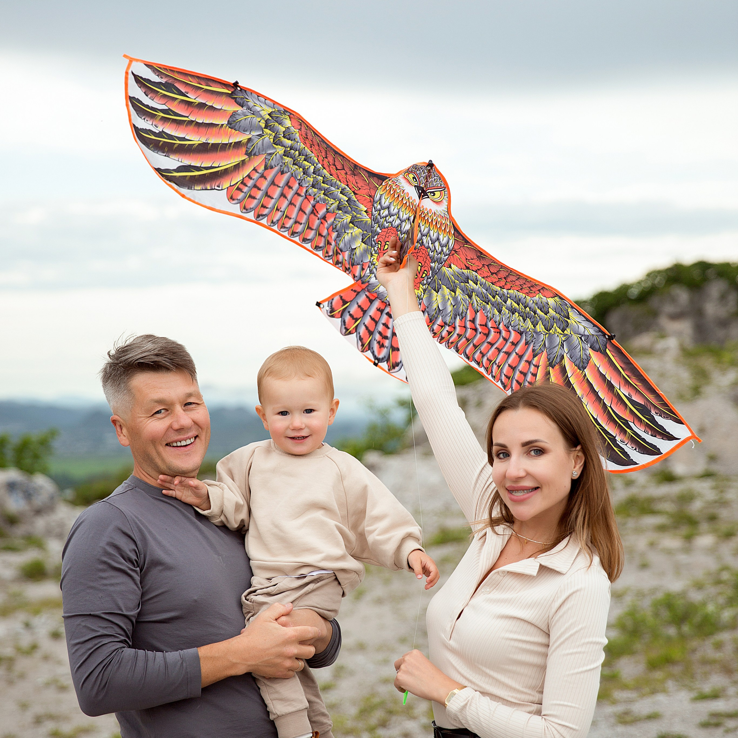 Прогулка с воздушным змеем