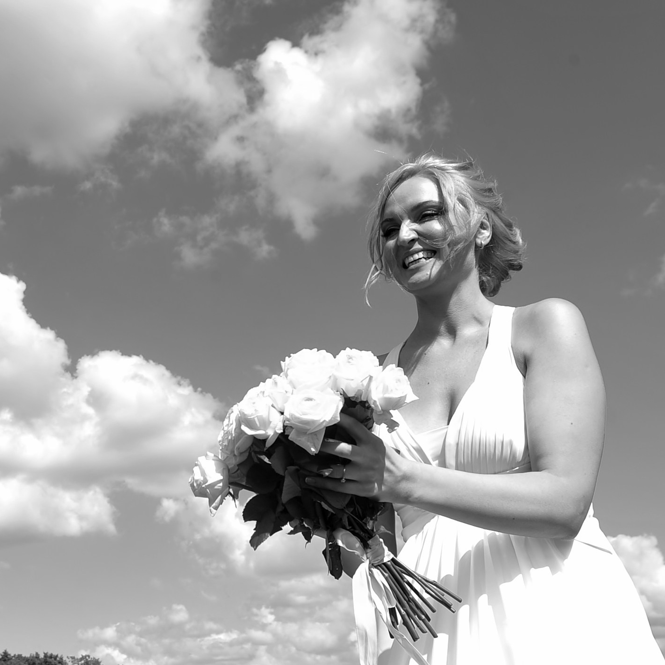 Свадьба на Воробьёвых Горах ч/б версия