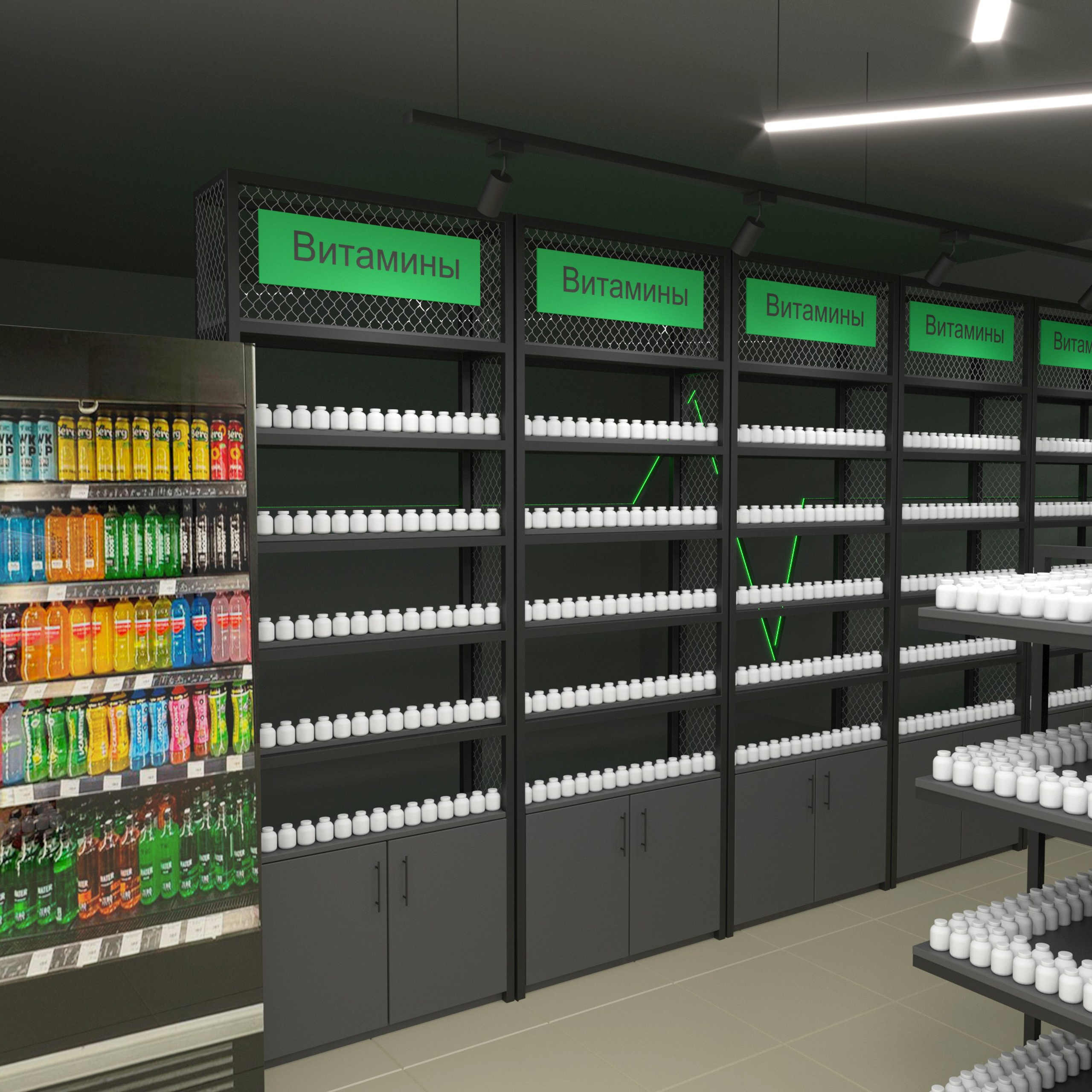 Портфолио - 3D визуализация точек продаж. Смотреть на сайте