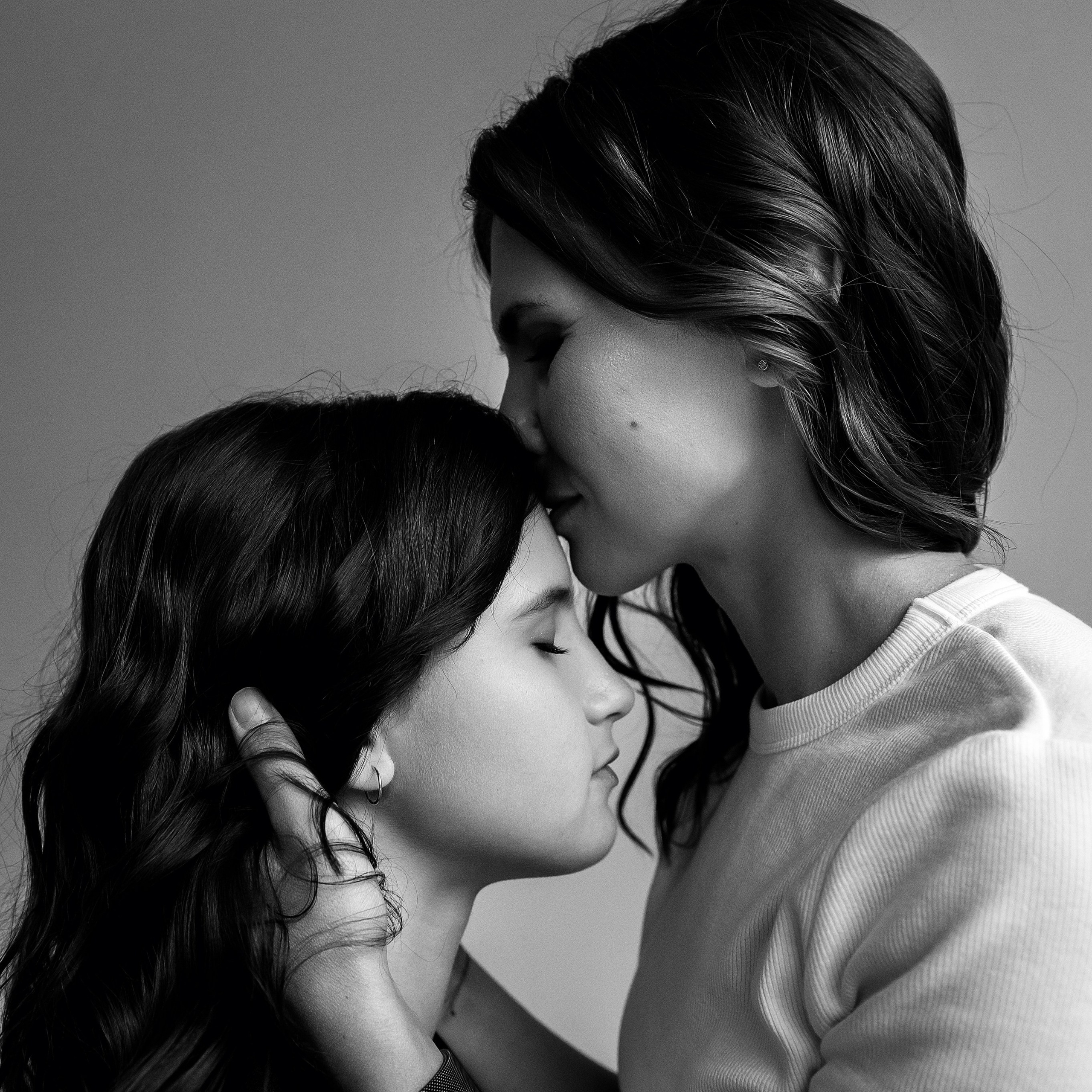 Мама с&nbsp;дочкой