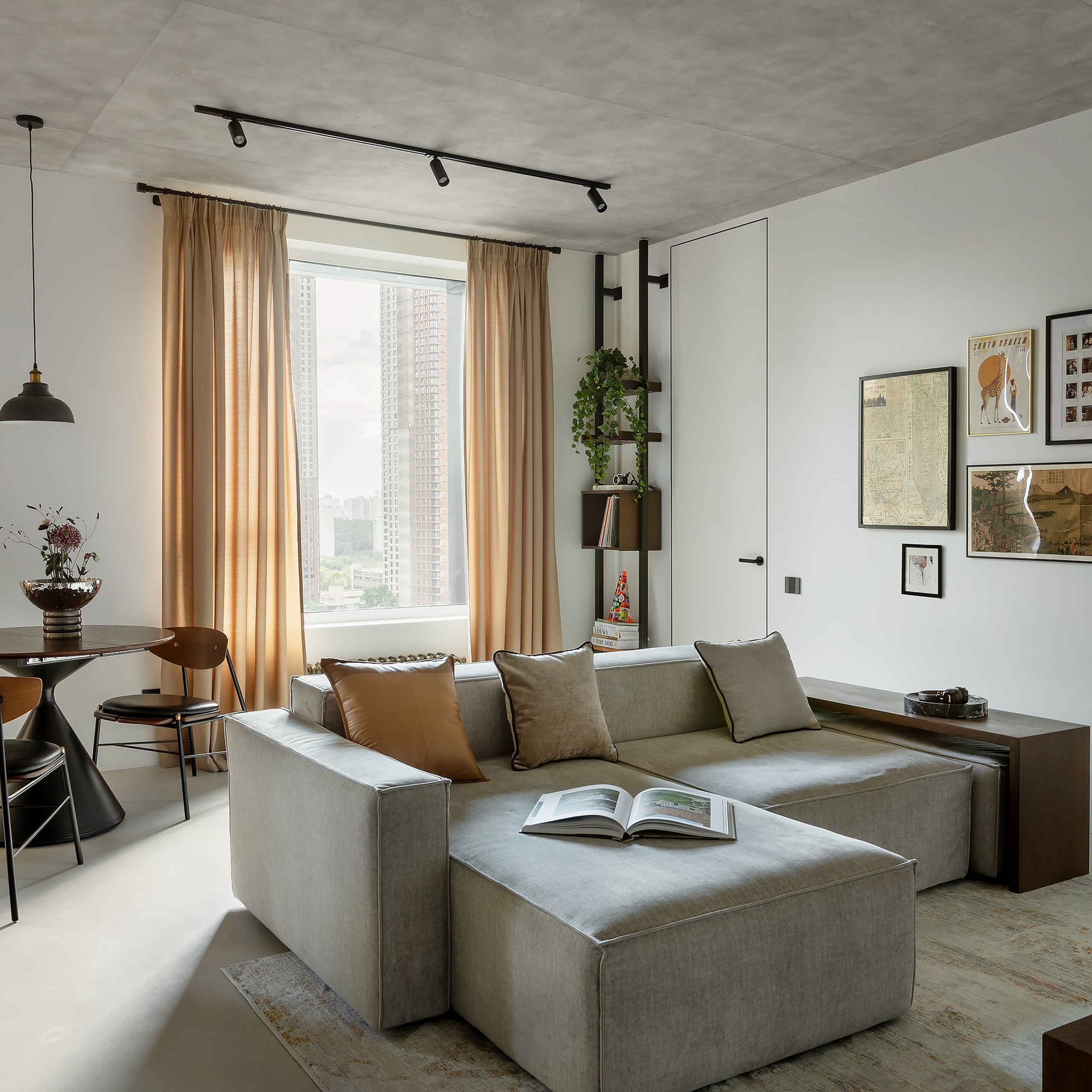 Квартира в ЖК Ever (Москва) от Project P. Интерьерный фотограф Георгий Трушкин Казань Москва Россия