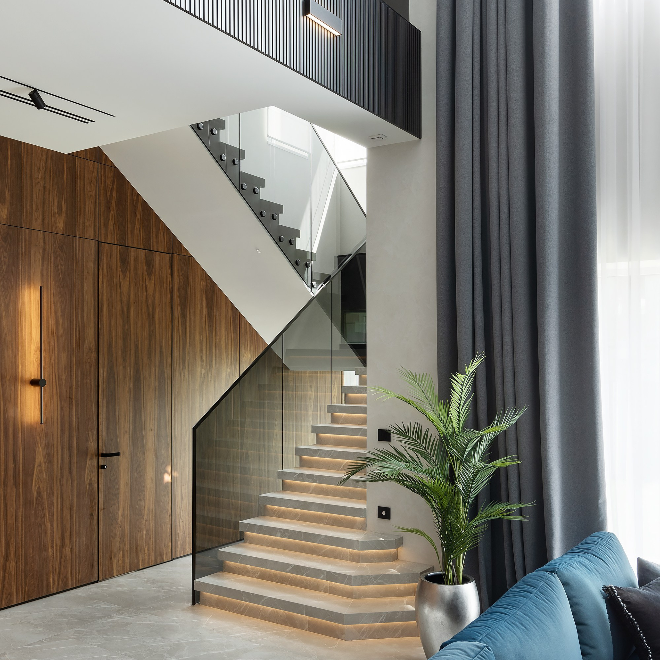 Дом по проекту Натальи Карагодиной. Интерьерный фотограф Георгий Трушкин Казань Москва Россия