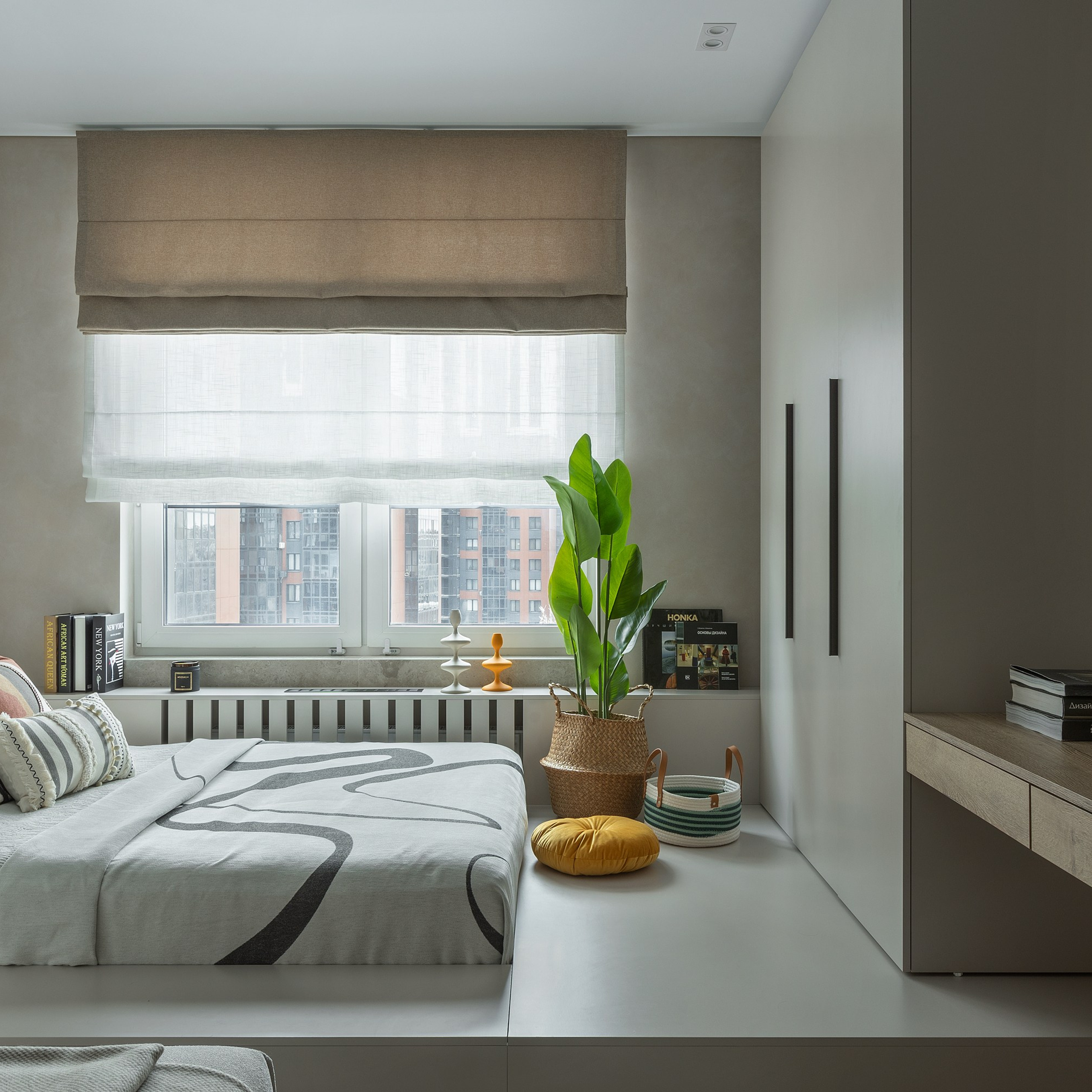 Уютная однушка по проекту Аиды Прокофьевой. Интерьерный фотограф Георгий Трушкин Казань Москва Россия