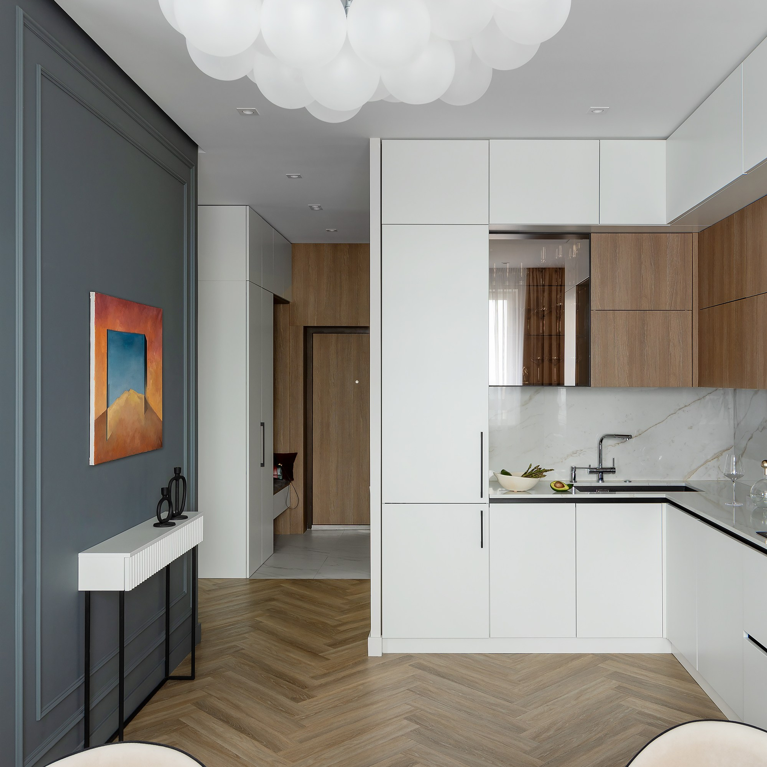 Квартира в ЖК «Фестиваль Парк». Интерьерный фотограф Георгий Трушкин Казань Москва Россия