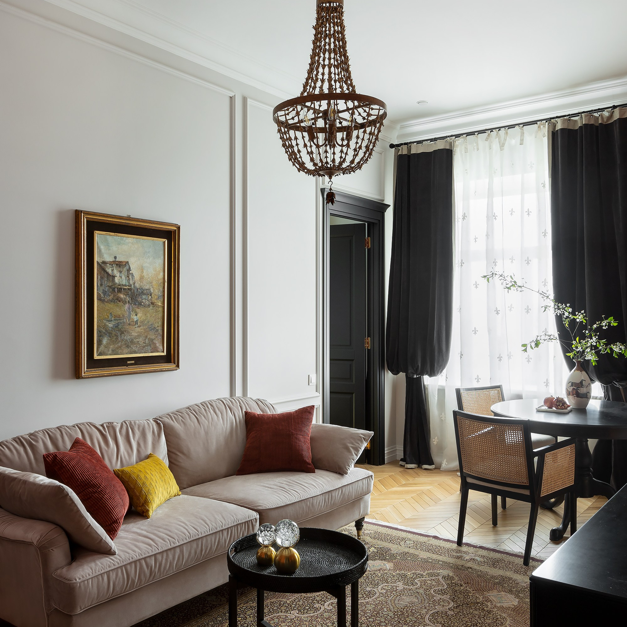 Квартира в центре Москвы. Интерьерный фотограф Георгий Трушкин Казань Москва Россия