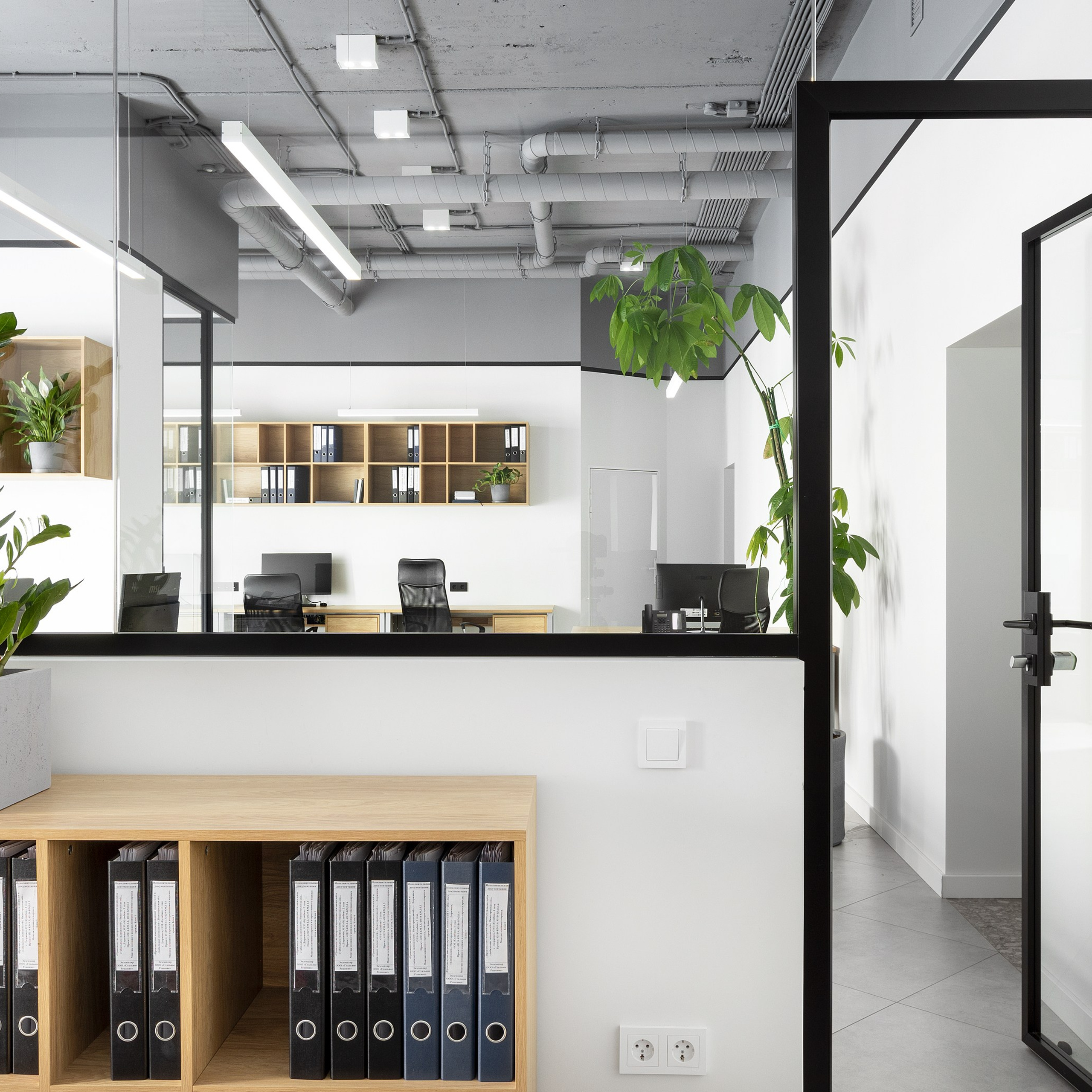 Офис строительной компании. Интерьерный фотограф Георгий Трушкин Казань Москва Россия
