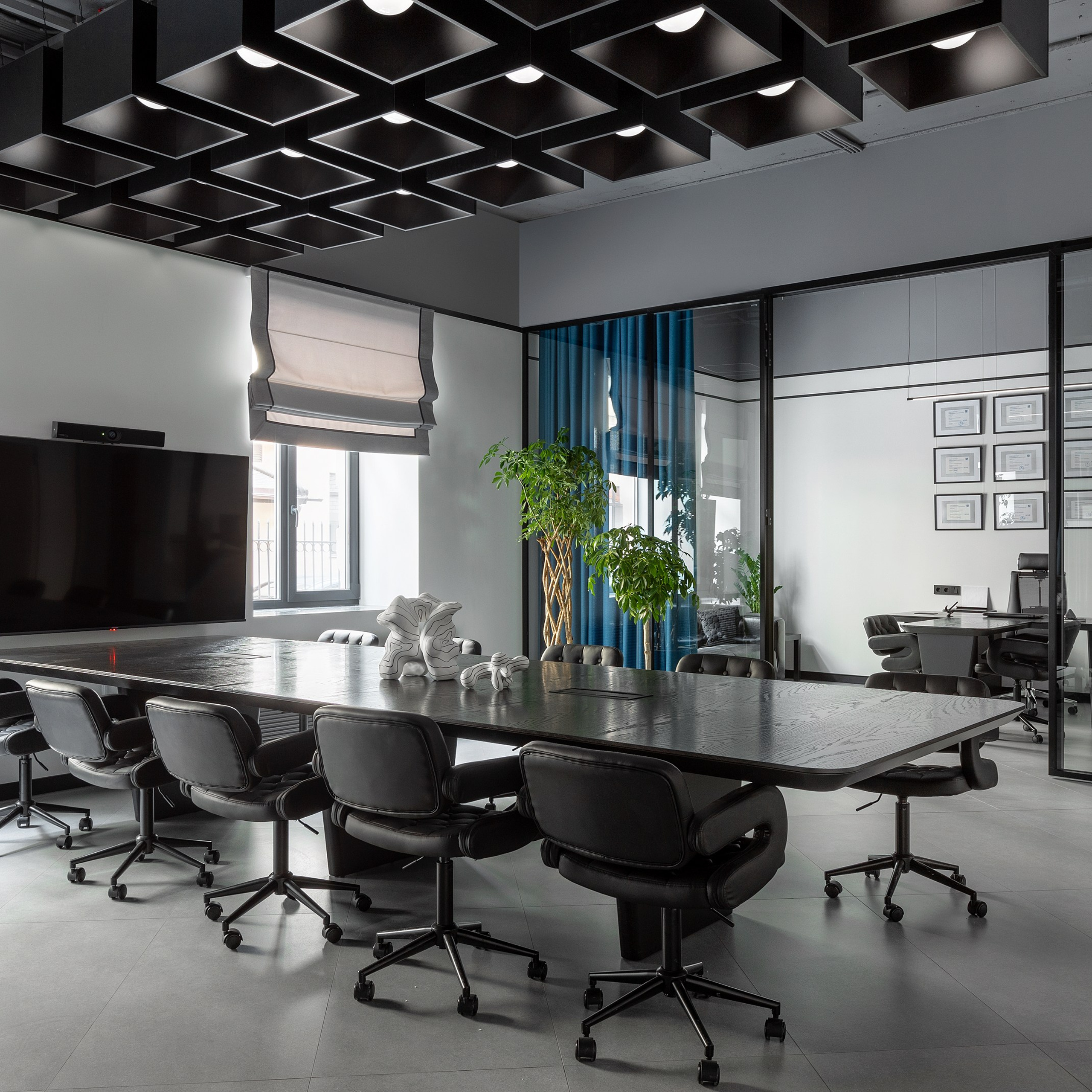 Офис строительной компании. Интерьерный фотограф Георгий Трушкин Казань Москва Россия