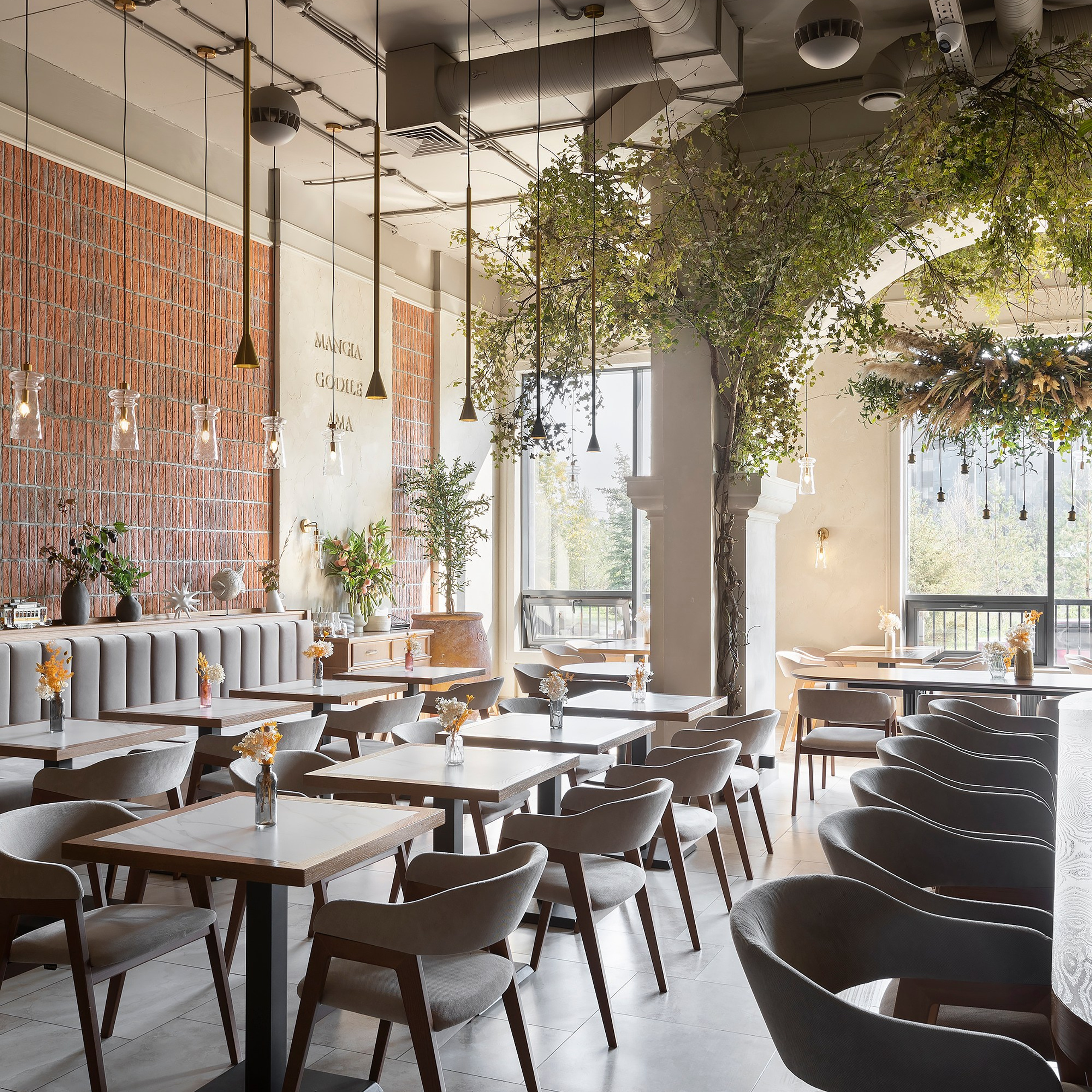 Итальянское бистро «Olio». Интерьерный фотограф Георгий Трушкин Казань Москва Россия