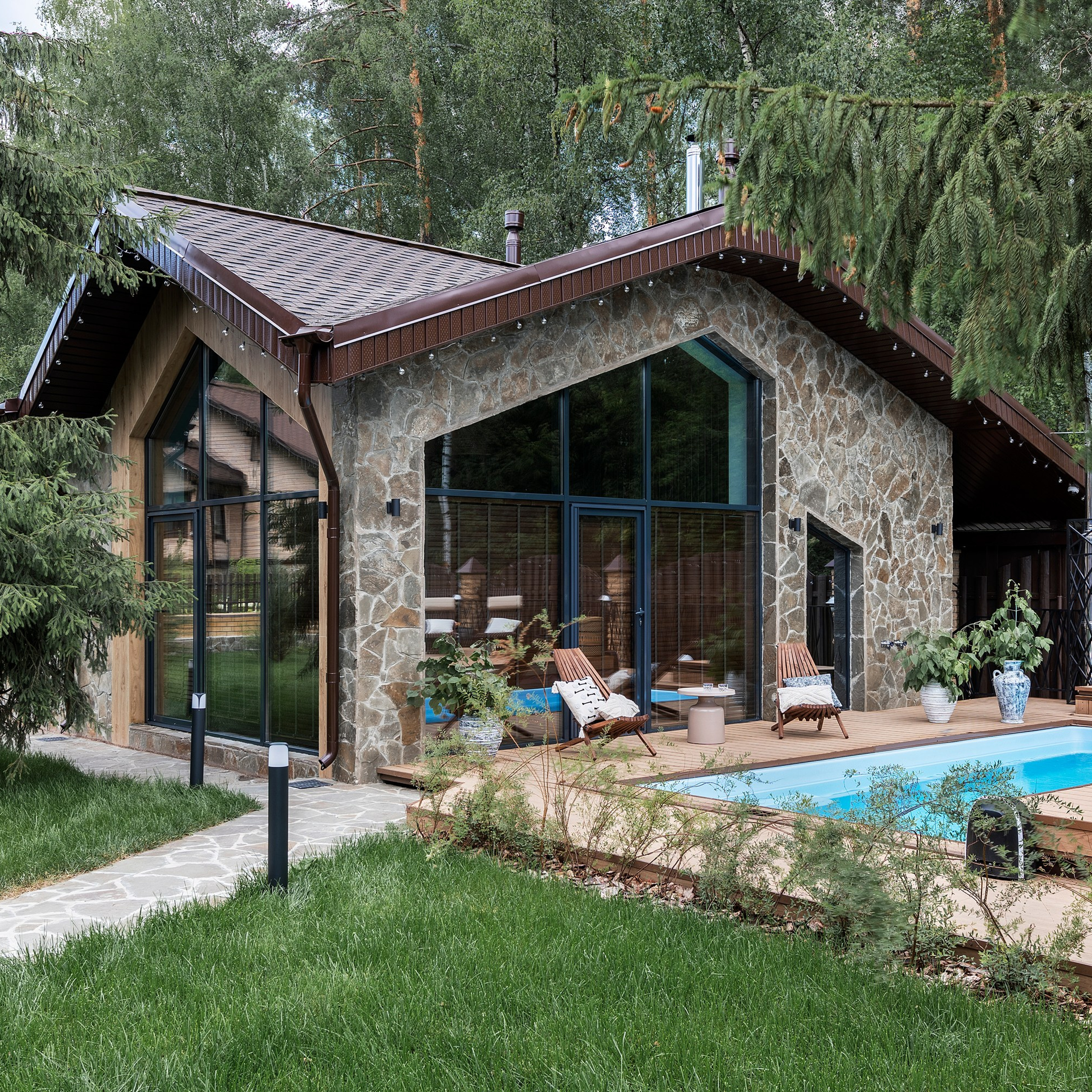 Банный комплекс при частном доме. Интерьерный фотограф Георгий Трушкин Казань Москва Россия