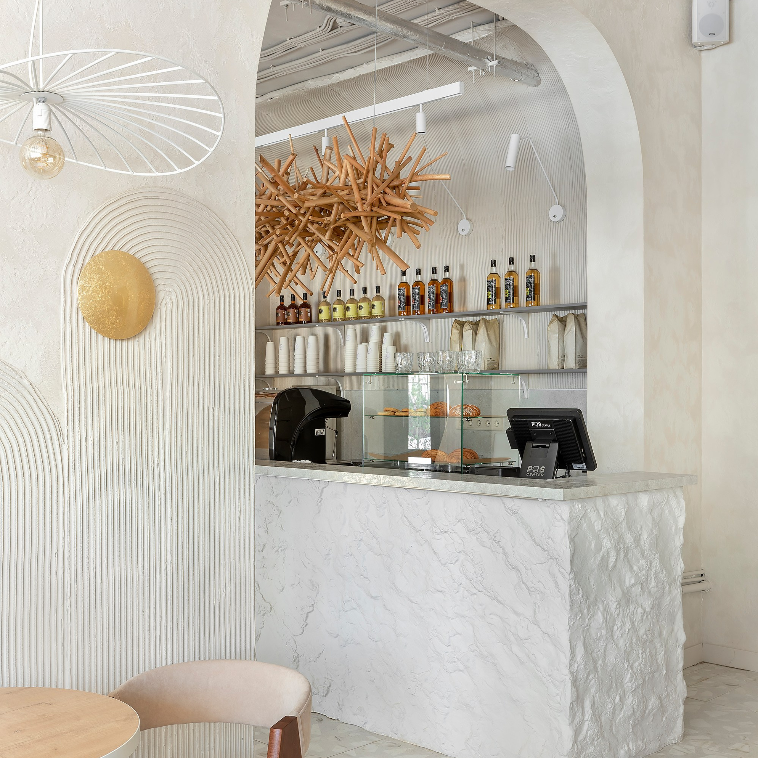 Кофейня и барбершоп «Goose». Интерьерный фотограф Георгий Трушкин Казань Москва Россия