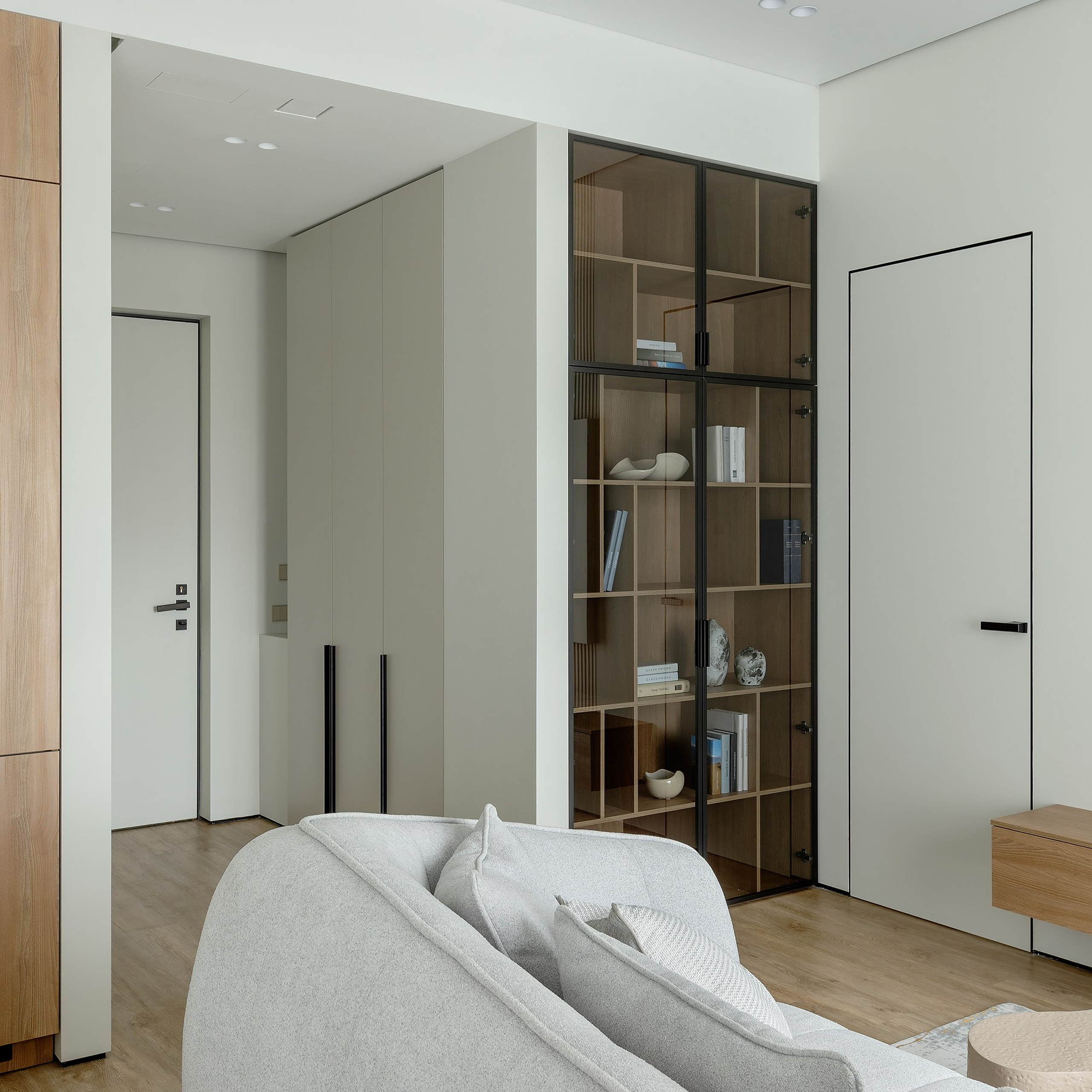 Апартаменты в Москве от студии ProjectP. Интерьерный фотограф Георгий Трушкин Казань Москва Россия