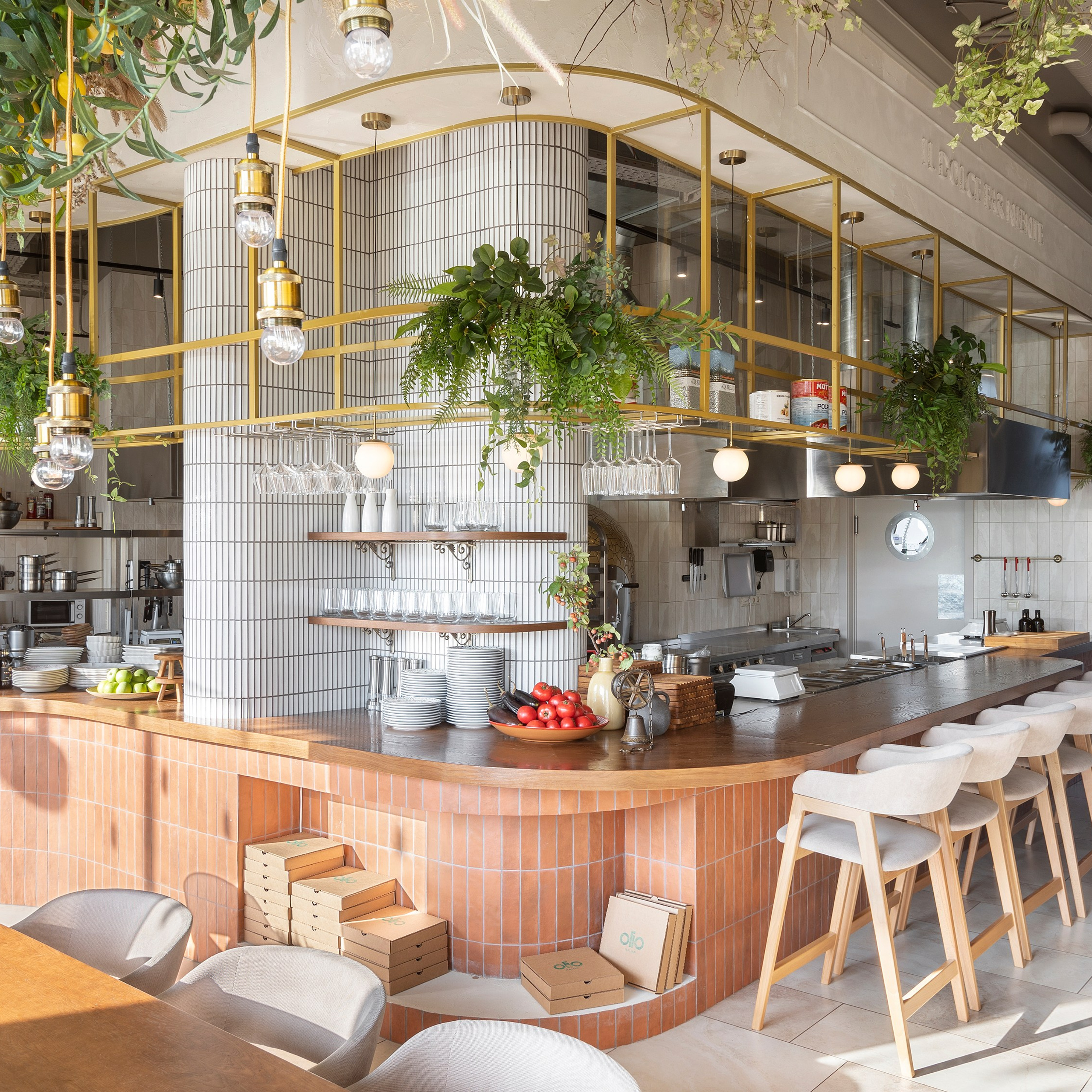 Итальянское бистро «Olio». Интерьерный фотограф Георгий Трушкин Казань Москва Россия