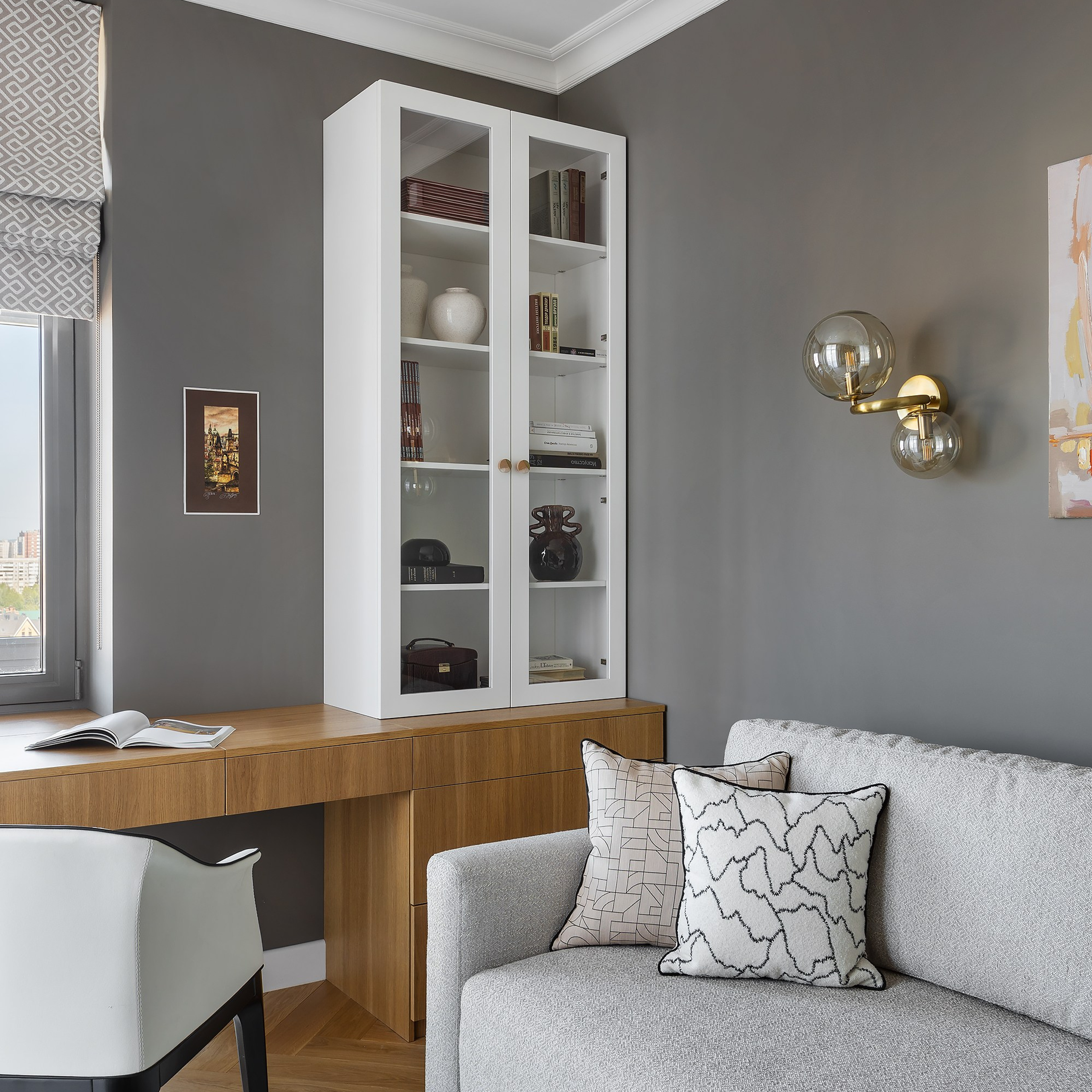 Квартира по проекту студии ProDesign by D'K. Интерьерный фотограф Георгий Трушкин Казань Москва Россия