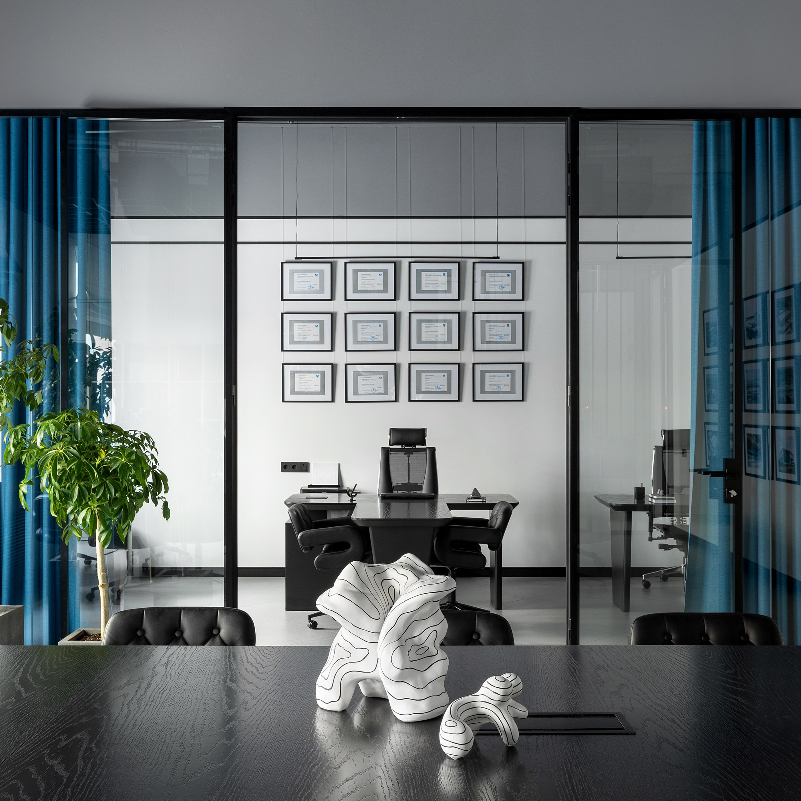 Офис строительной компании. Интерьерный фотограф Георгий Трушкин Казань Москва Россия