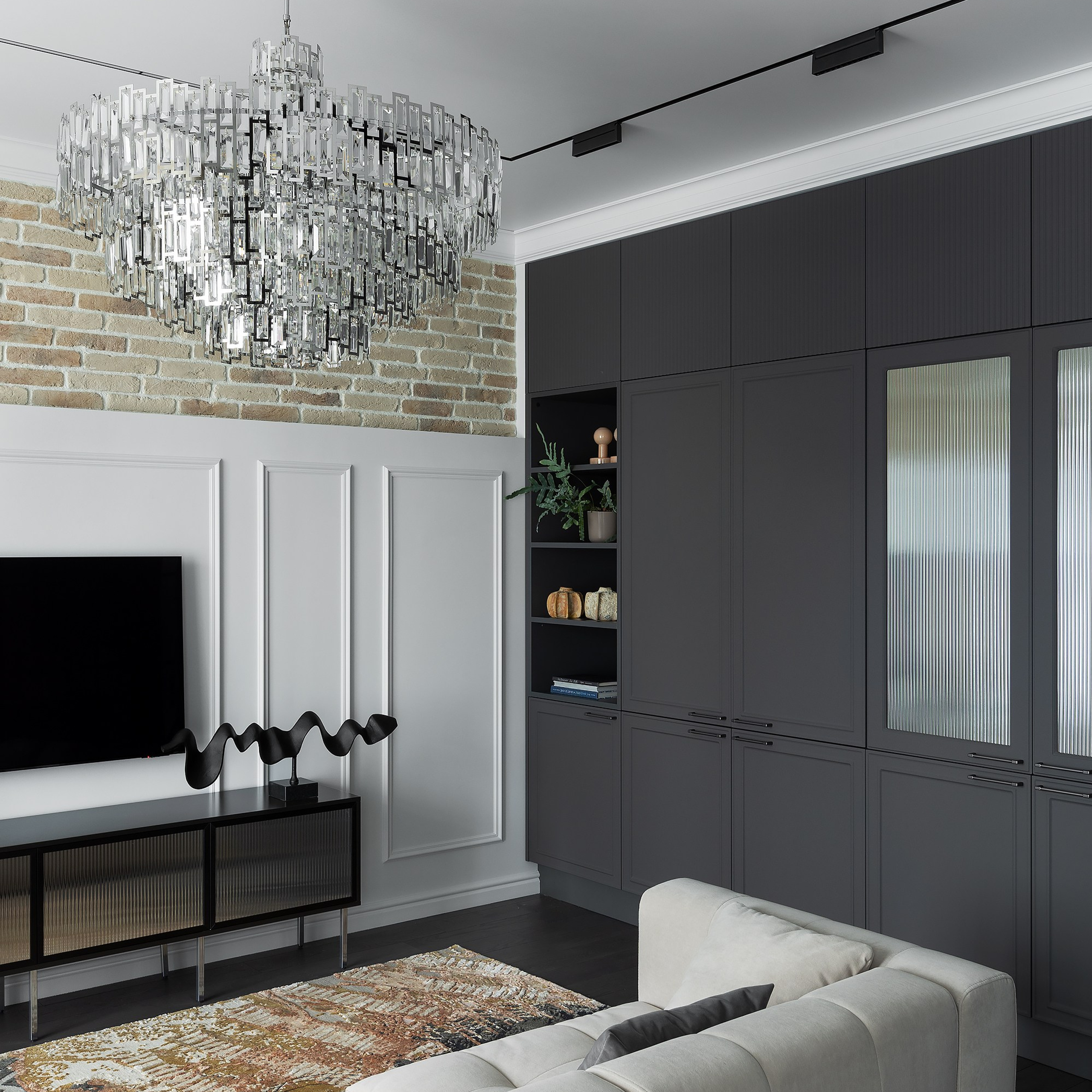 Квартира в ЖК «Свобода» по проекту MelioRem. Интерьерный фотограф Георгий Трушкин Казань Москва Россия