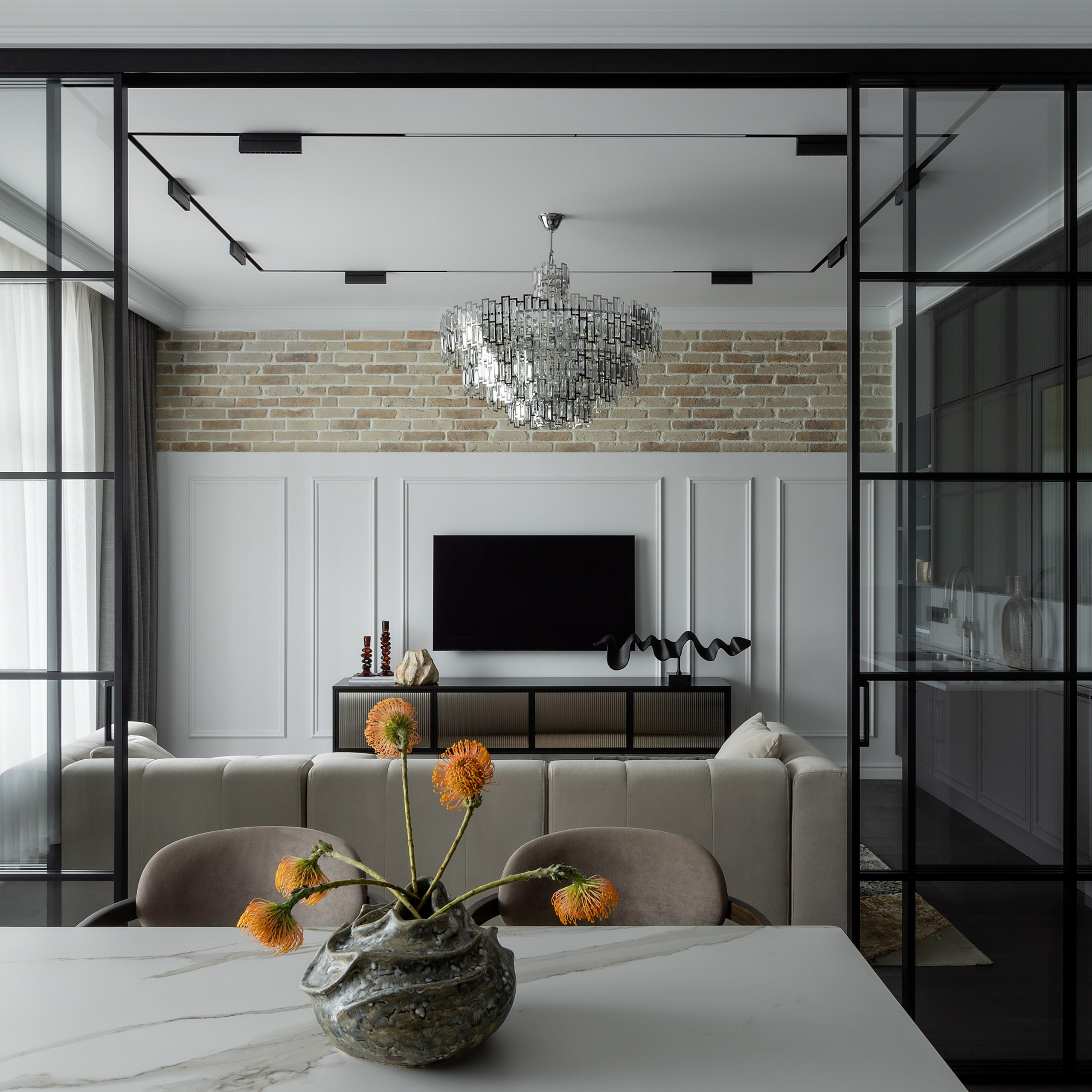 Квартира в ЖК «Свобода» по проекту MelioRem. Интерьерный фотограф Георгий Трушкин Казань Москва Россия