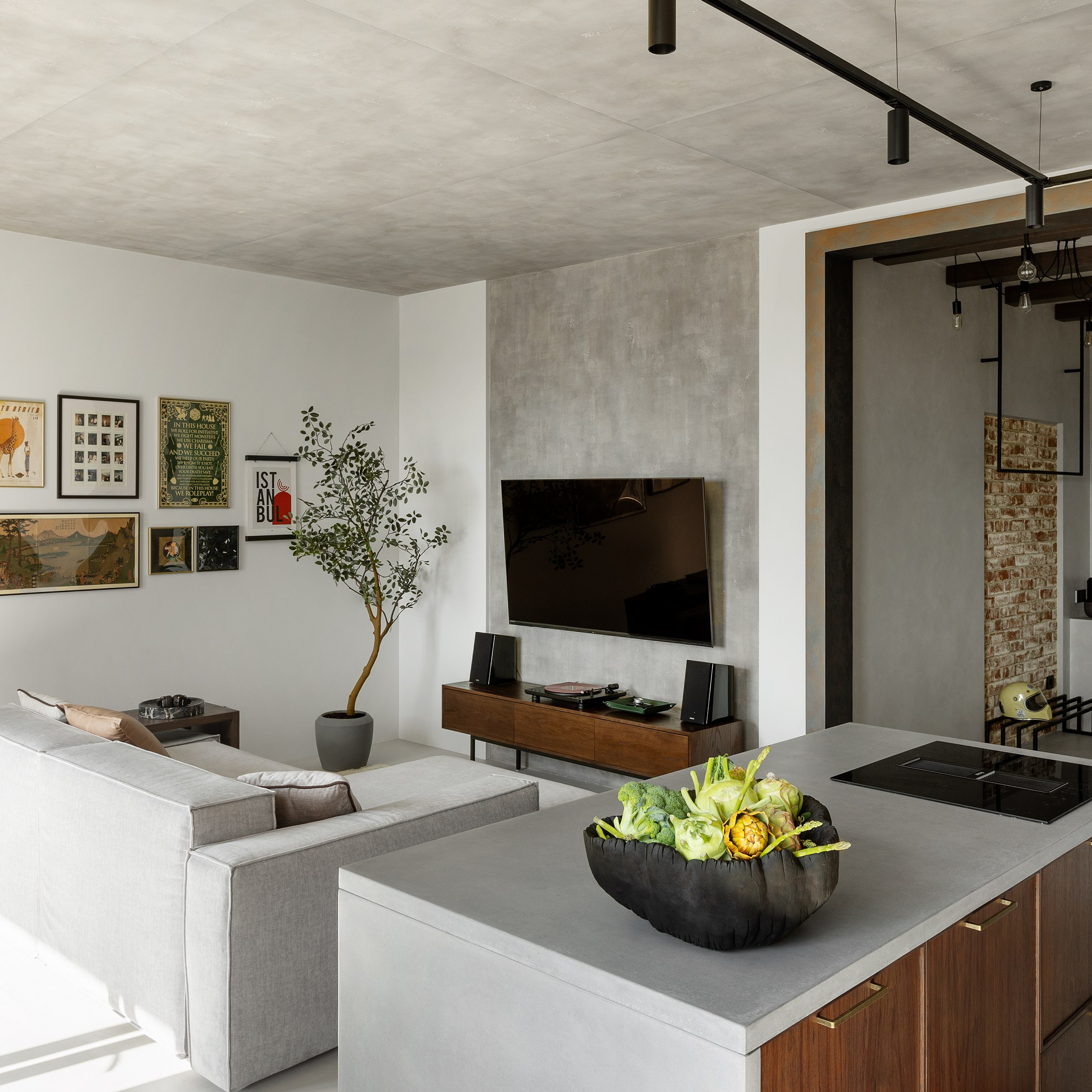 Квартира в ЖК Ever (Москва) от Project P. Интерьерный фотограф Георгий Трушкин Казань Москва Россия