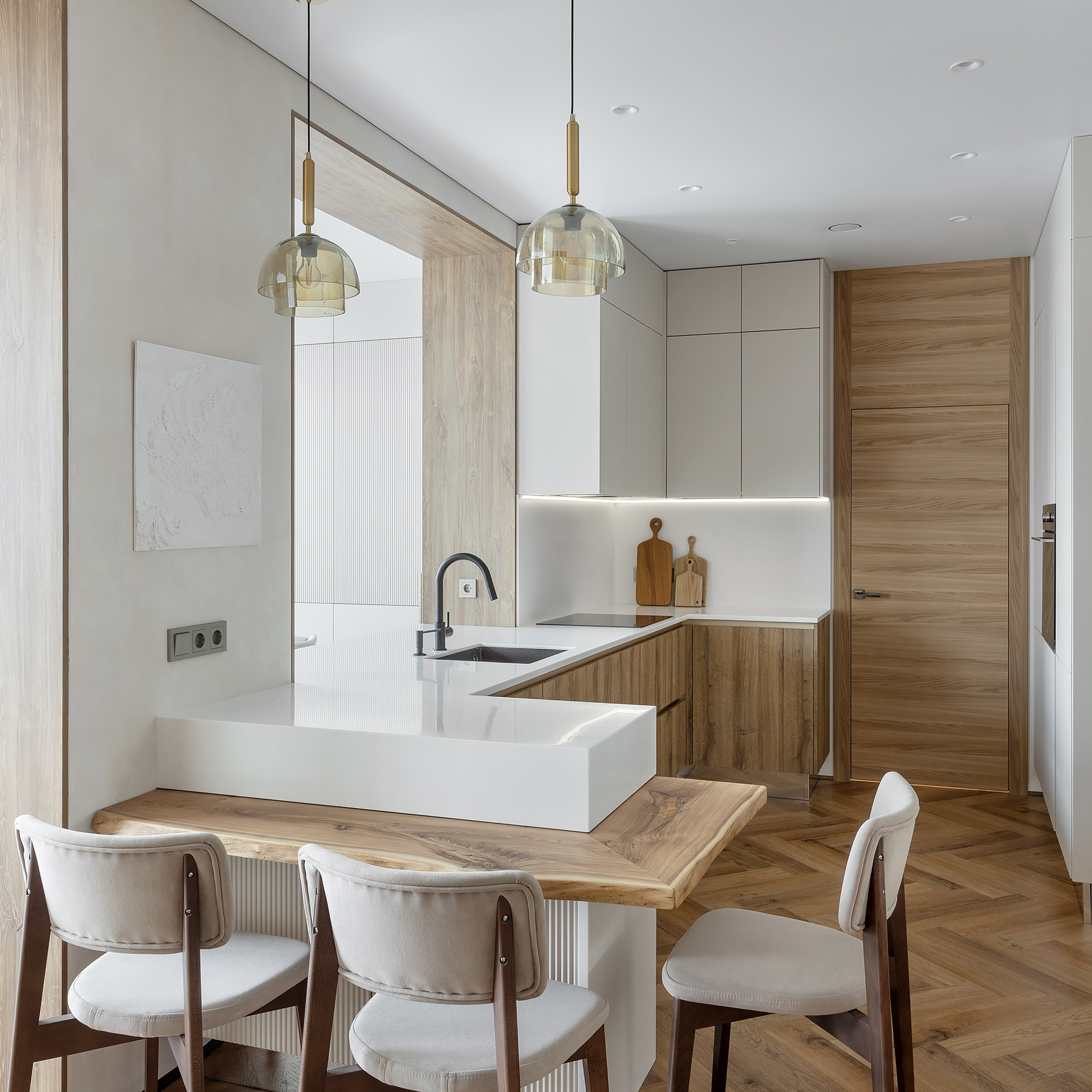 Дом под Казанью по проекту Татьяны Кондрашовой. Интерьерный фотограф Георгий Трушкин Казань Москва Россия