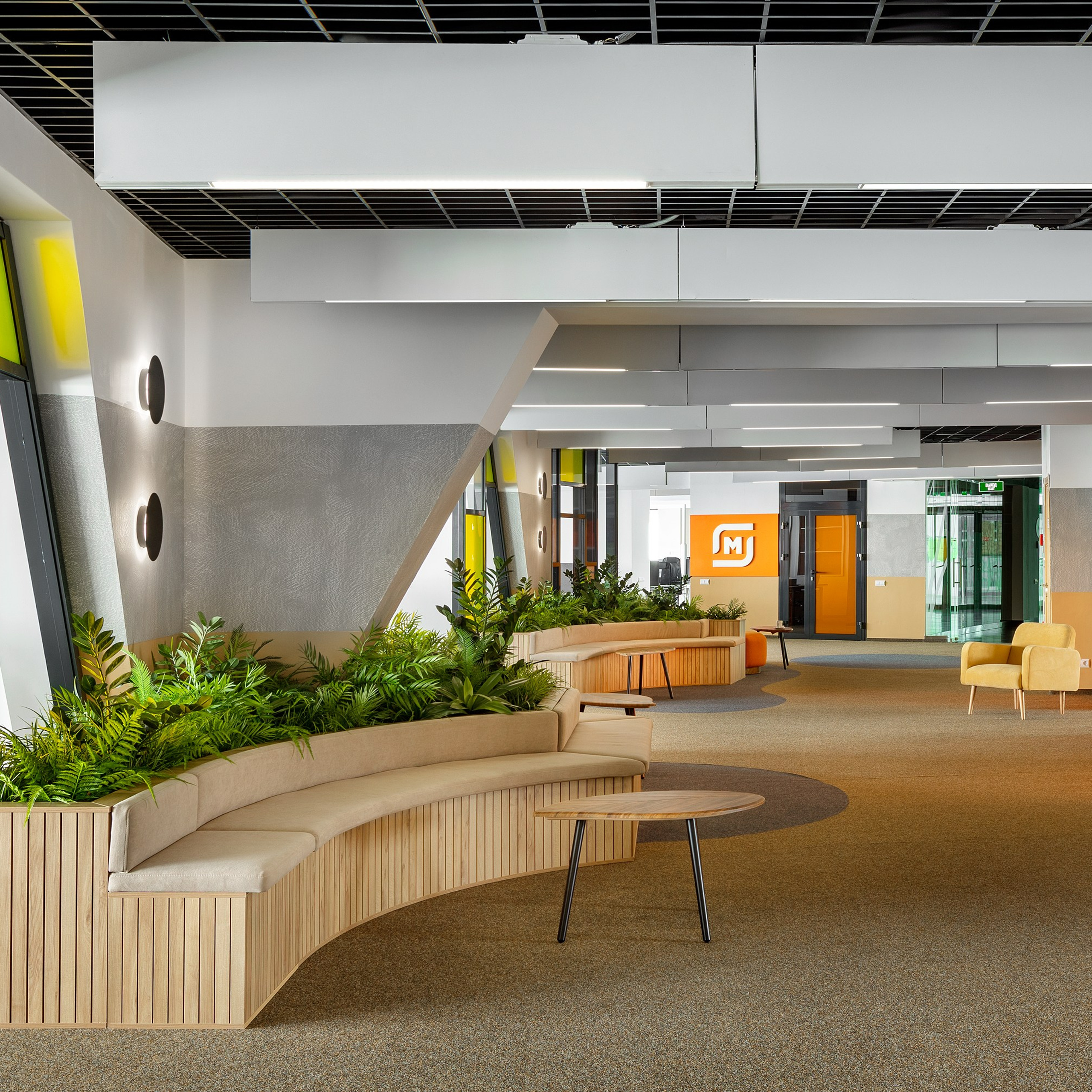 Большой офис в г. Иннополис. Интерьерный фотограф Георгий Трушкин Казань Москва Россия