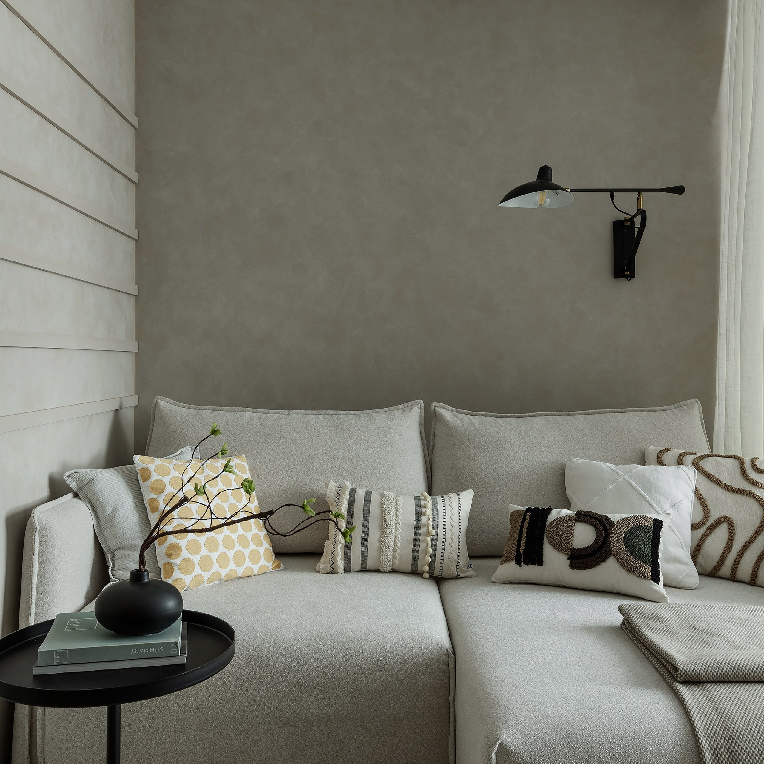 Уютная однушка по проекту Аиды Прокофьевой. Интерьерный фотограф Георгий Трушкин Казань Москва Россия