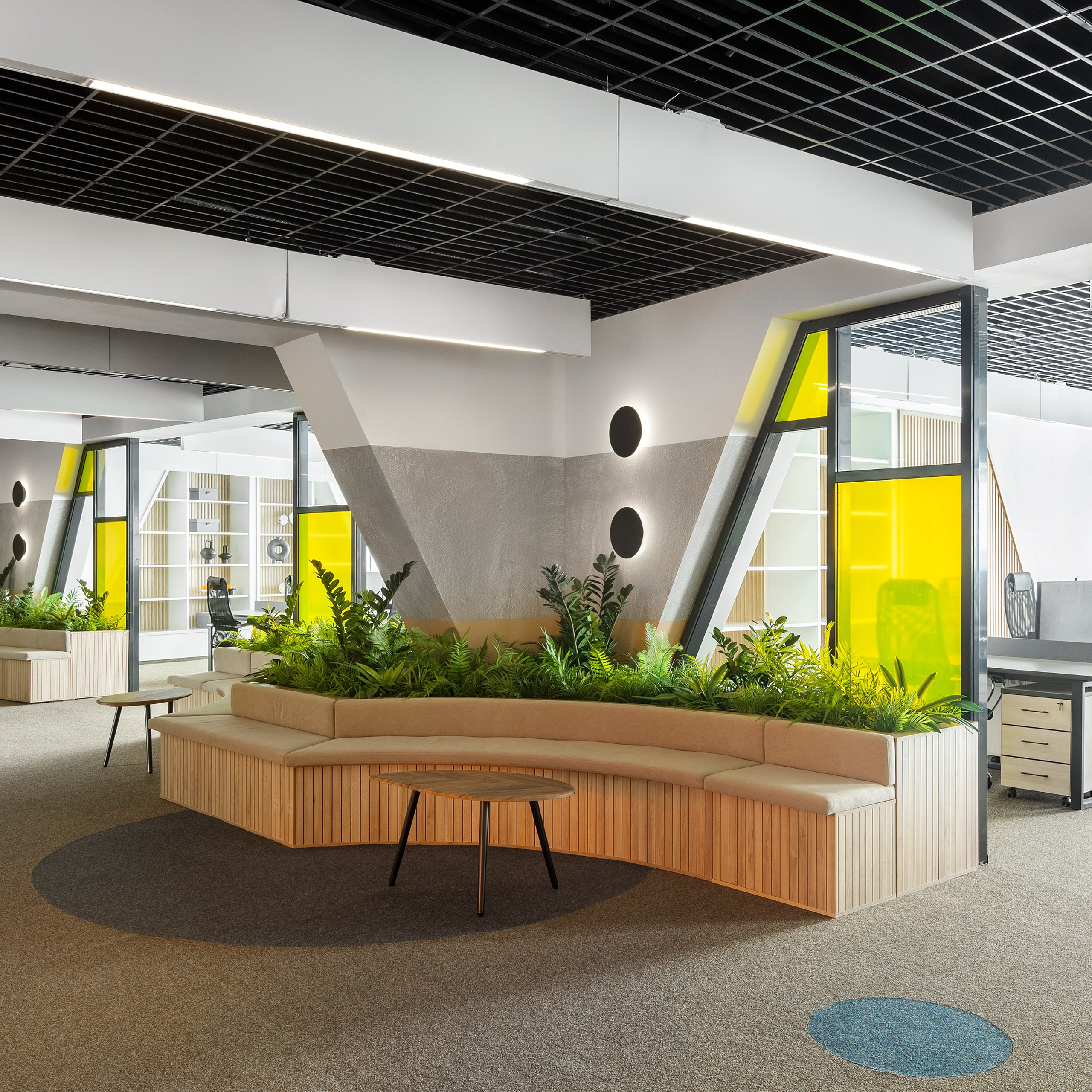 Большой офис в г. Иннополис. Интерьерный фотограф Георгий Трушкин Казань Москва Россия