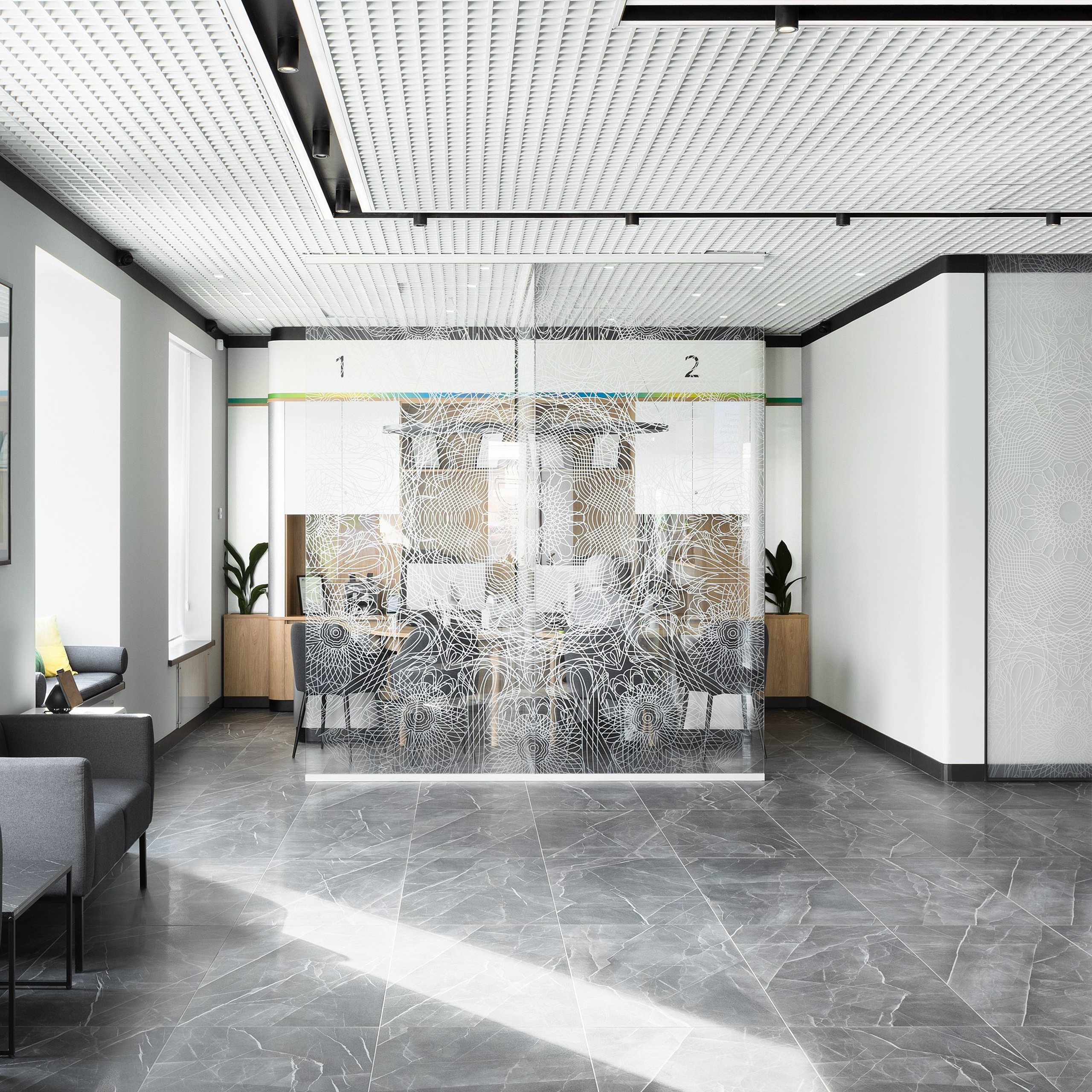 Исламский банк (филиал Сбера). Интерьерный фотограф Георгий Трушкин Казань Москва Россия