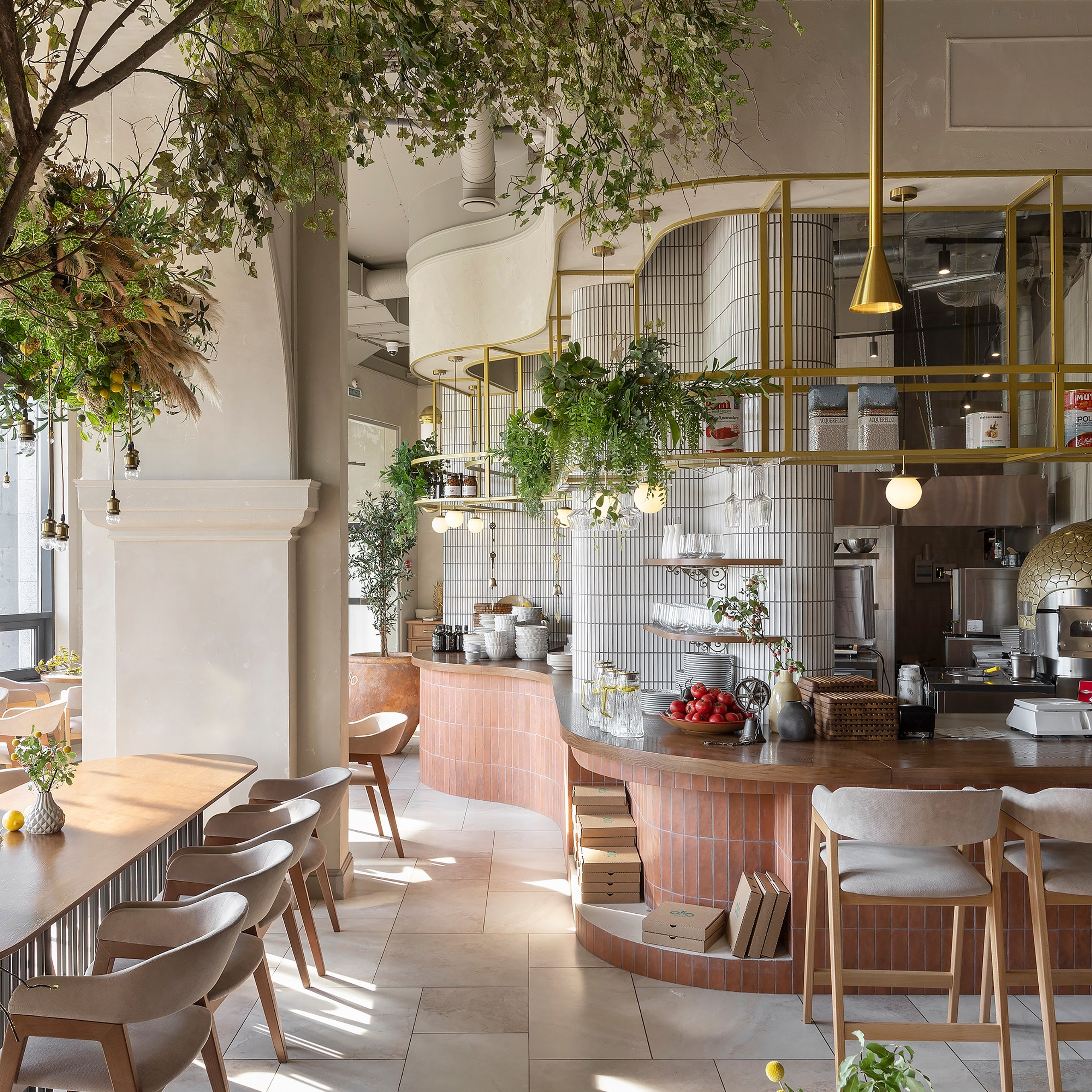 Итальянское бистро «Olio». Интерьерный фотограф Георгий Трушкин Казань Москва Россия