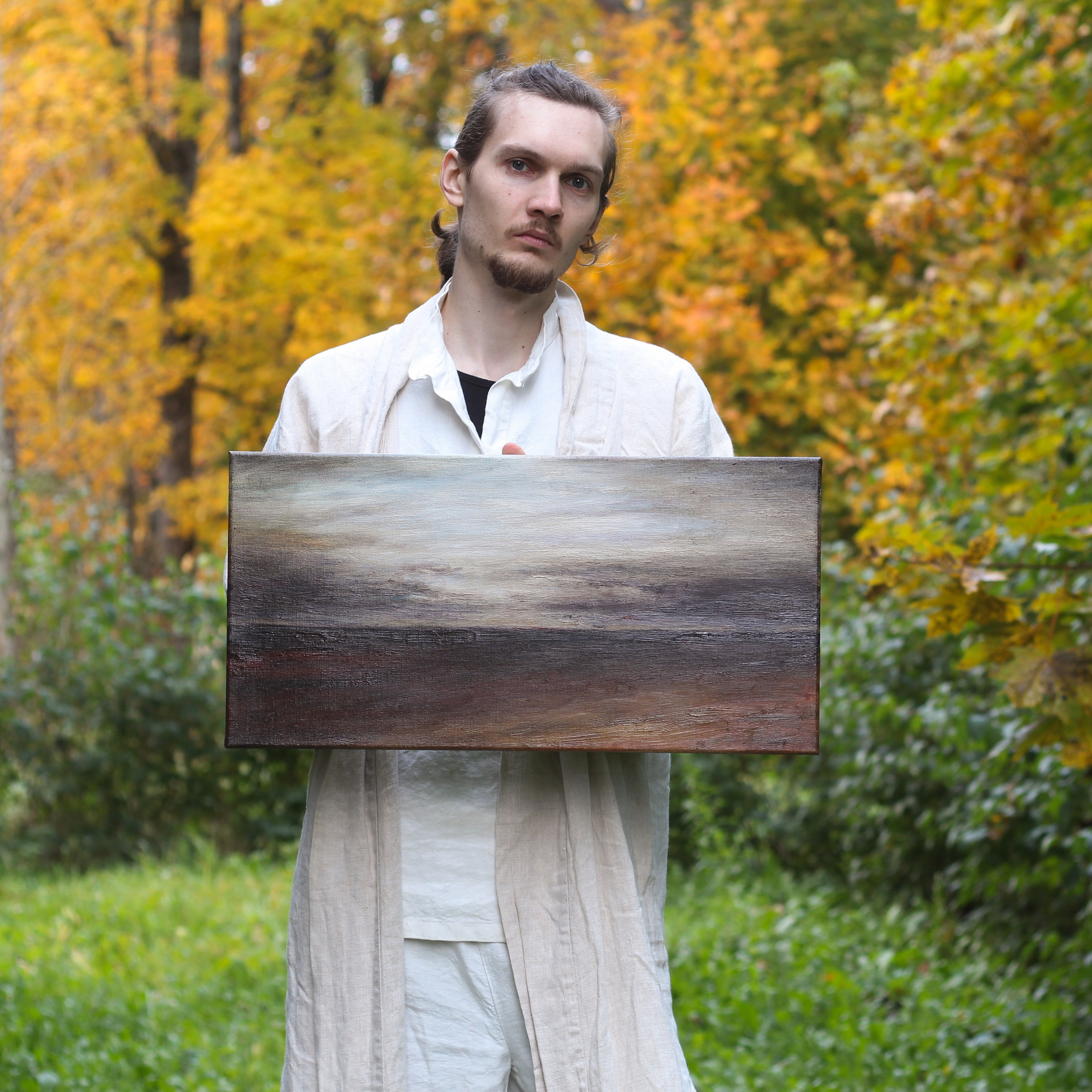 «Ветреный день». Кирилл Агеев художник Санкт-Петербург