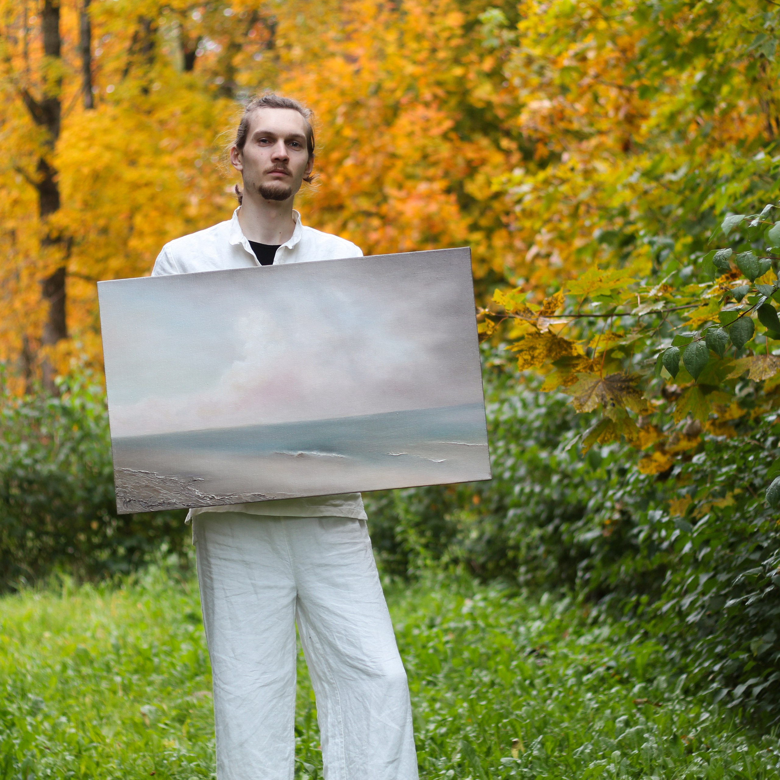 «Зефирное небо». Кирилл Агеев художник Санкт-Петербург