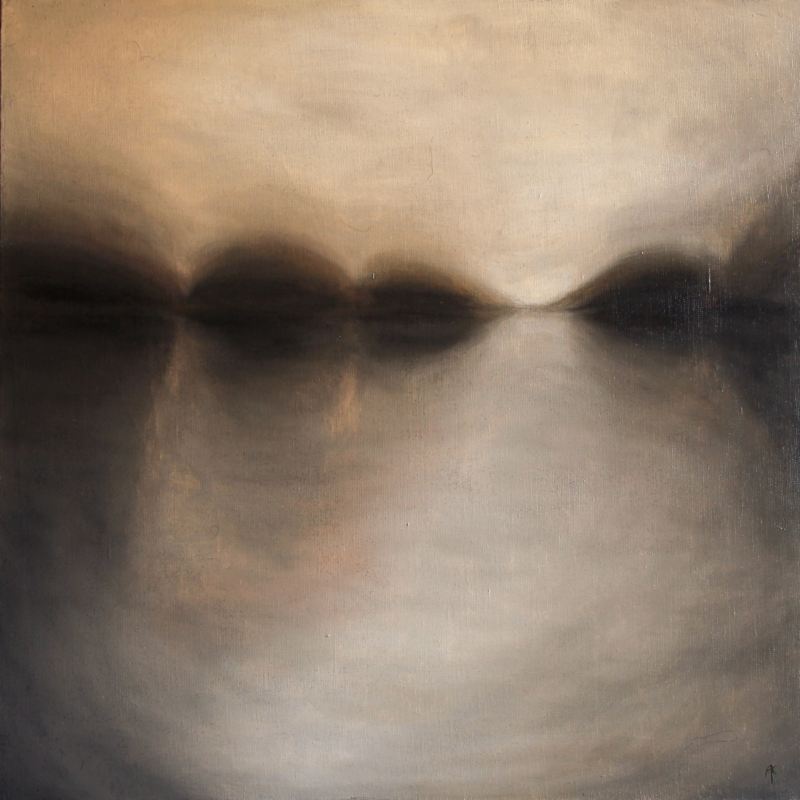 «Мистическое озеро». Кирилл Агеев художник Санкт-Петербург