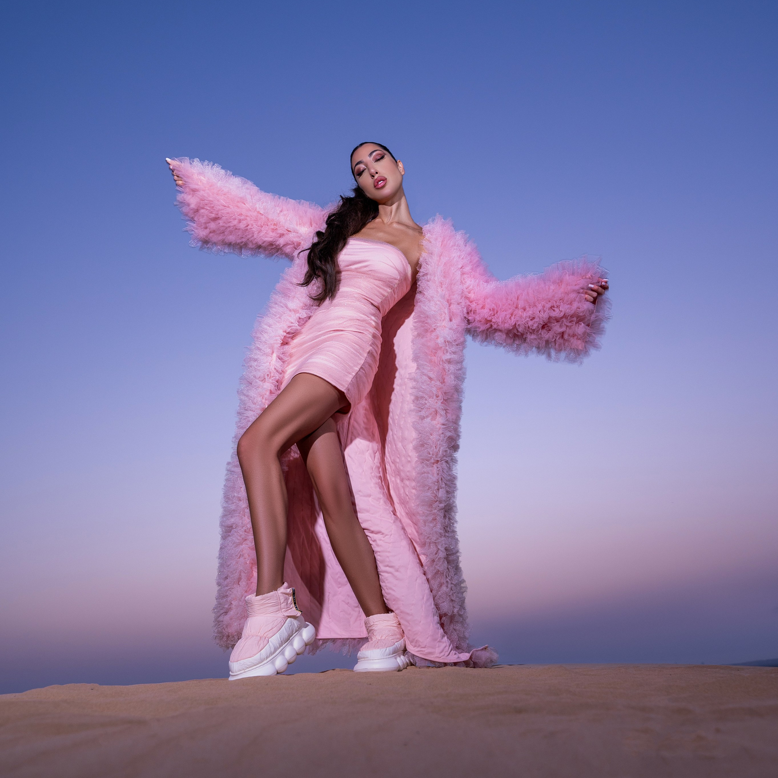 Pink desert Marshmallow