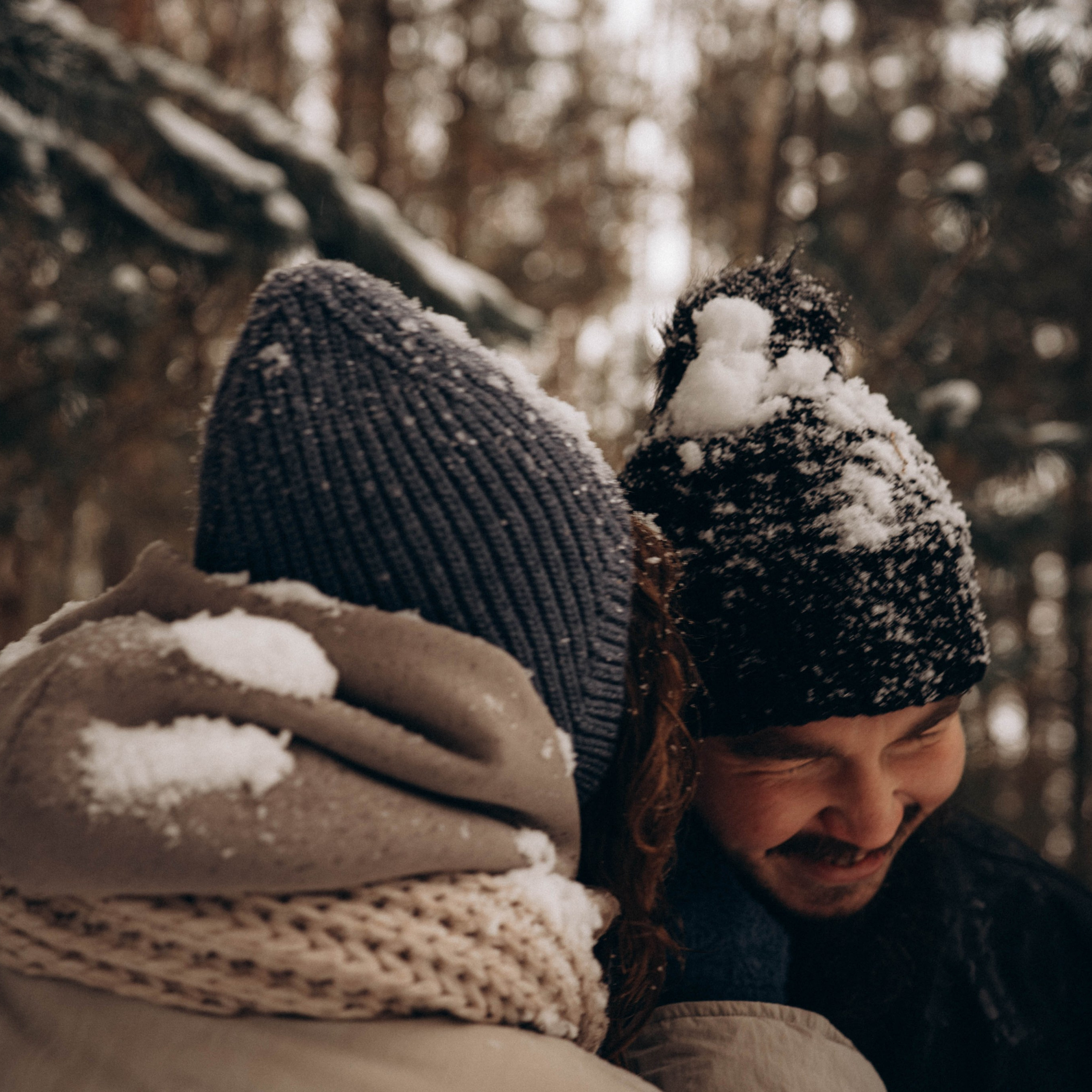 Романтичный снегопад