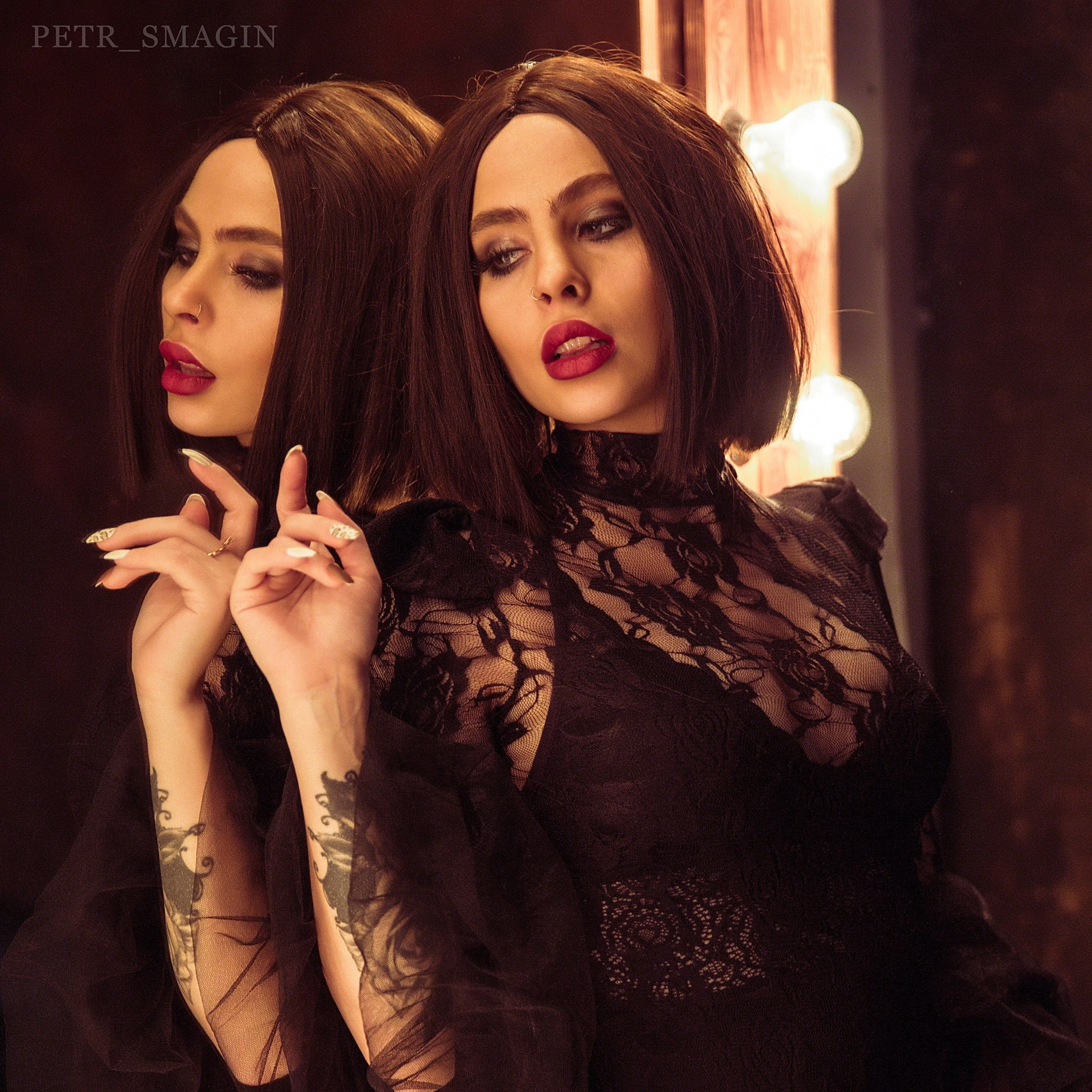 Саша в студии