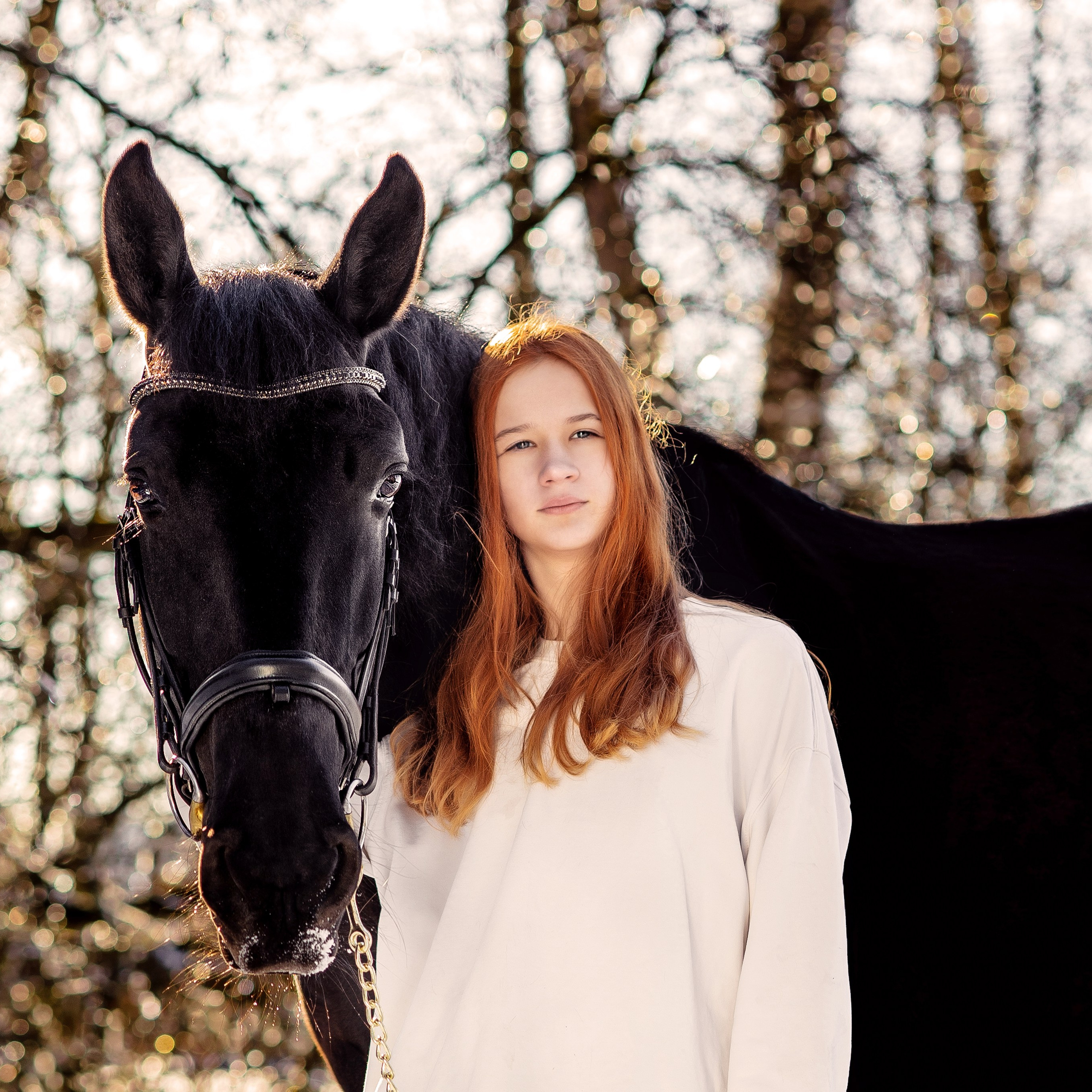 Юная наездница