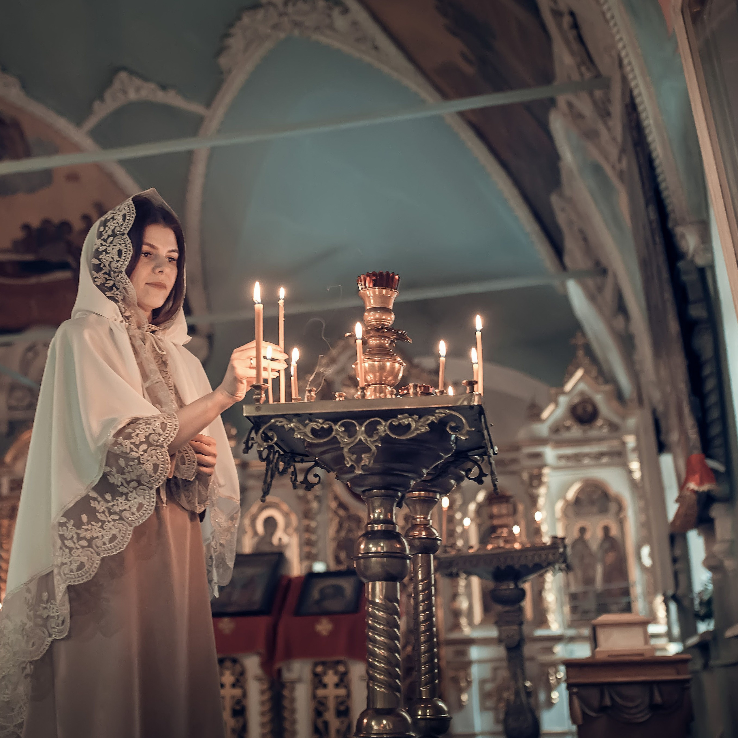 Крещение Мирославы в Покровском кафедральном соборе