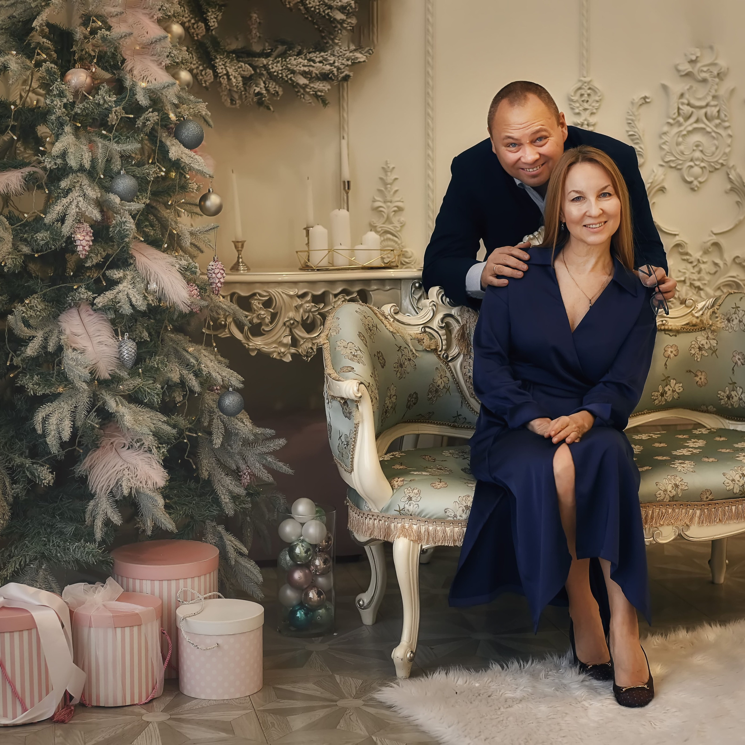 Татьяна и Вячеслав зал колонны