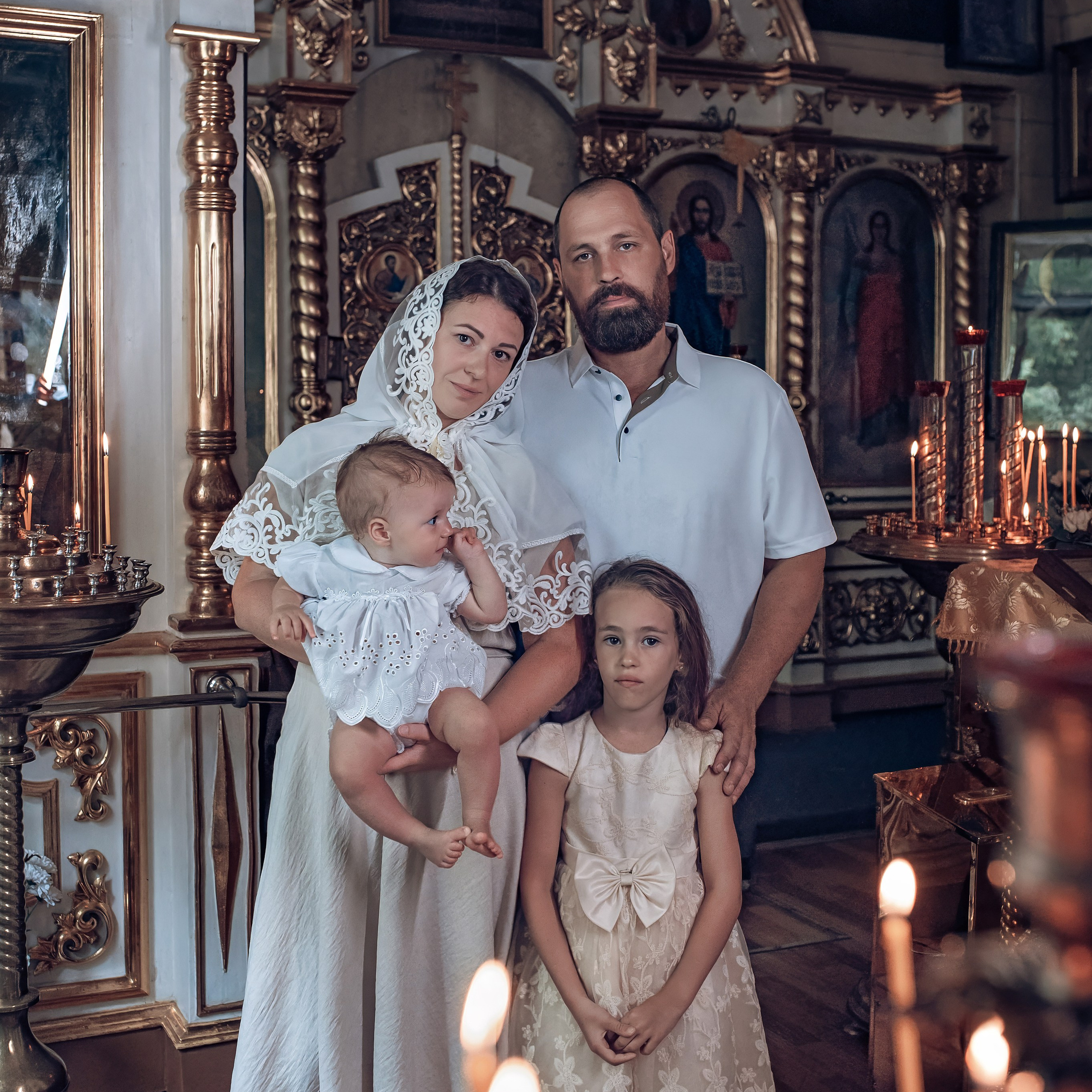 Крещение Василисы в храме в честь святителя Николая Чудотворца