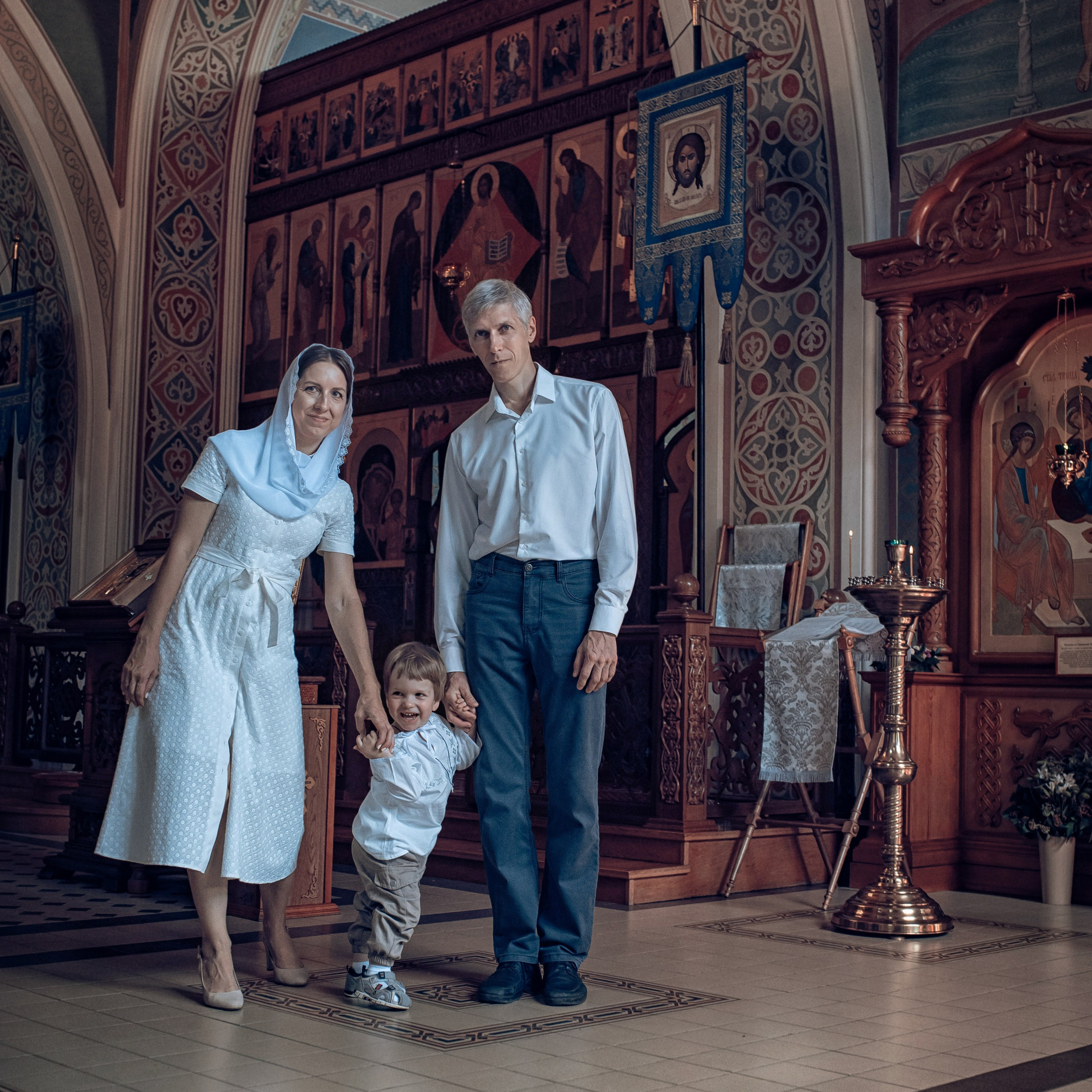 Крещение Ярослава в храме Иоанна Предтечи