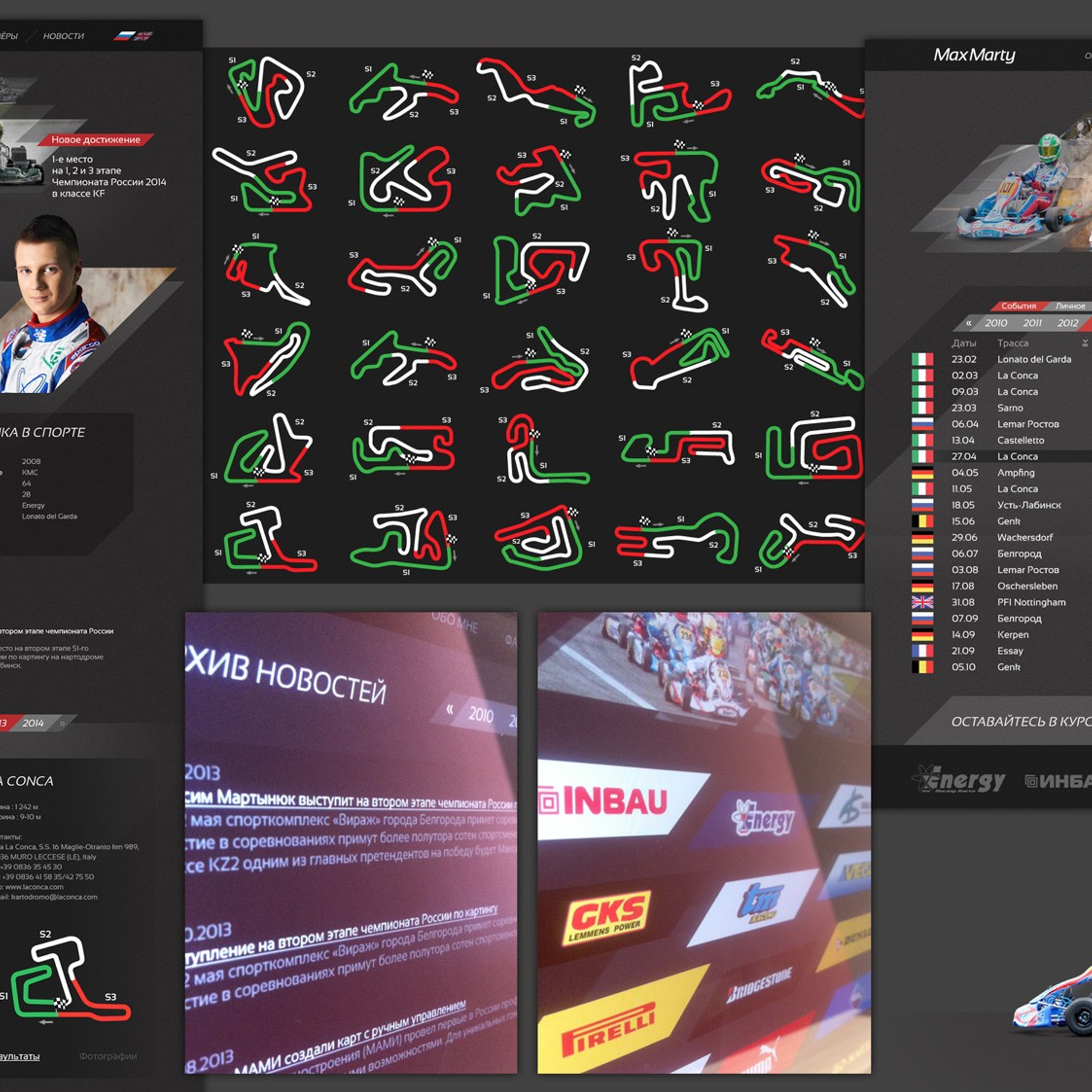 Гонщик Максим Мартынюк