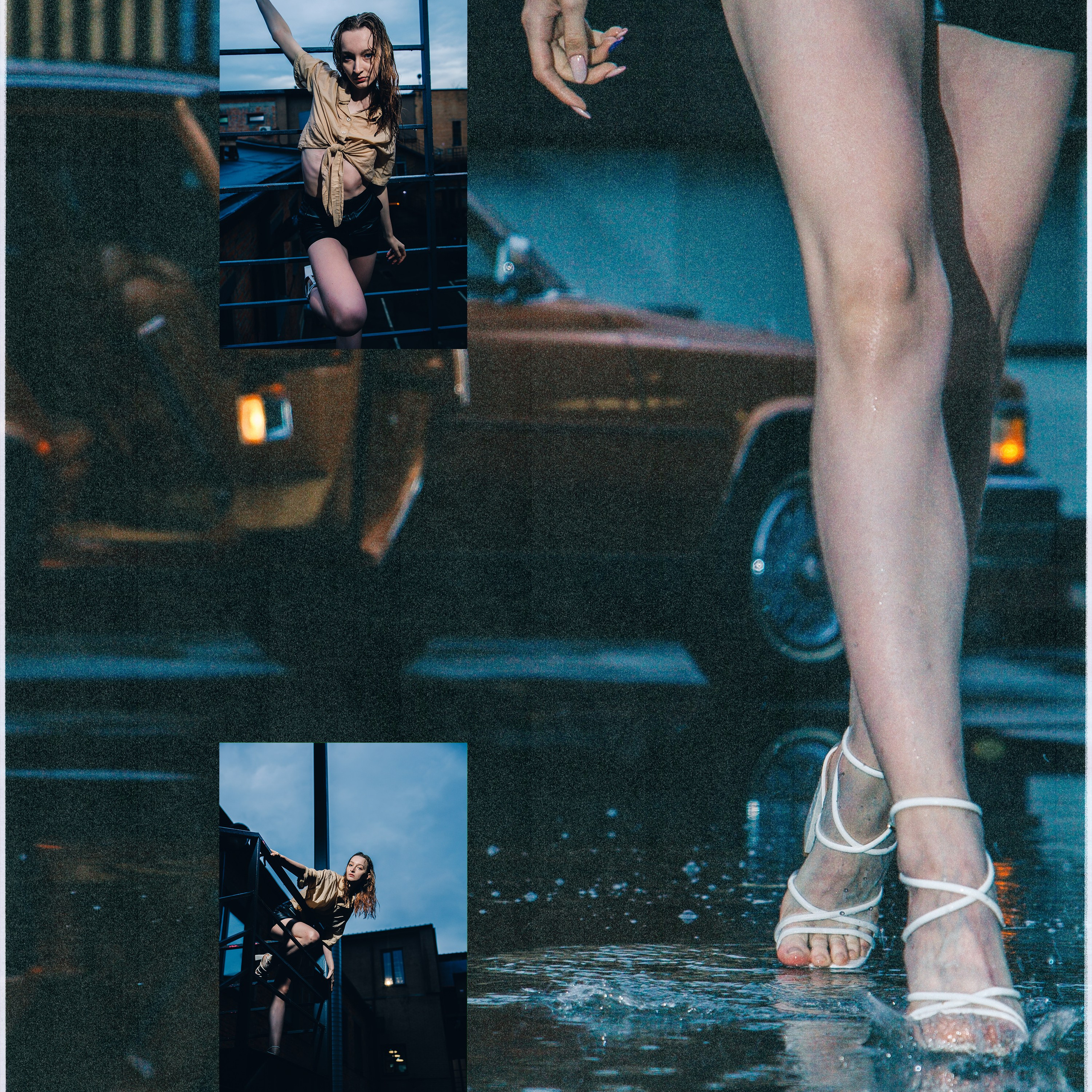 Прогулка под дождем