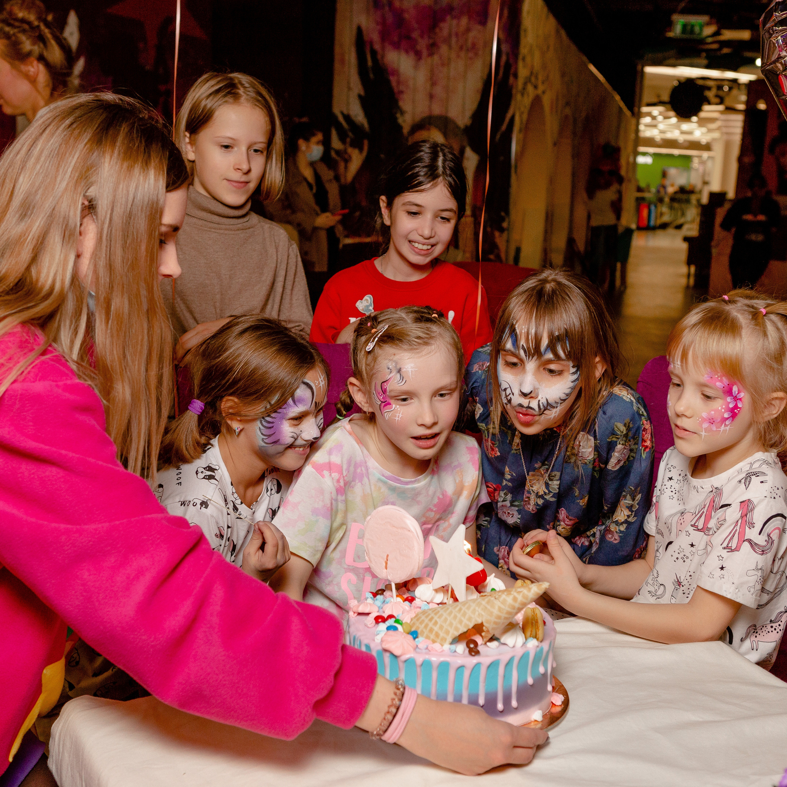 День рождения в центре