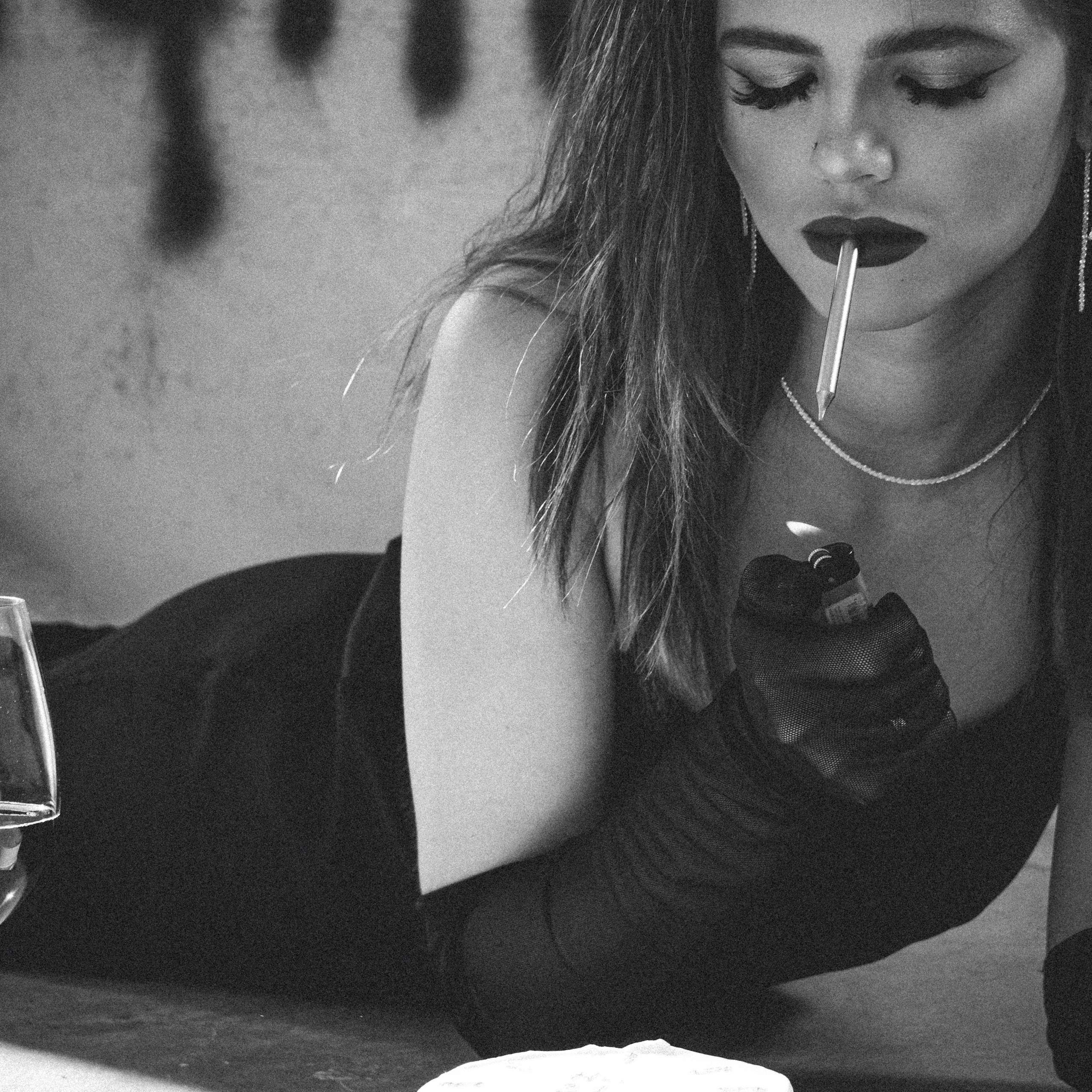 Черно-белая фотография