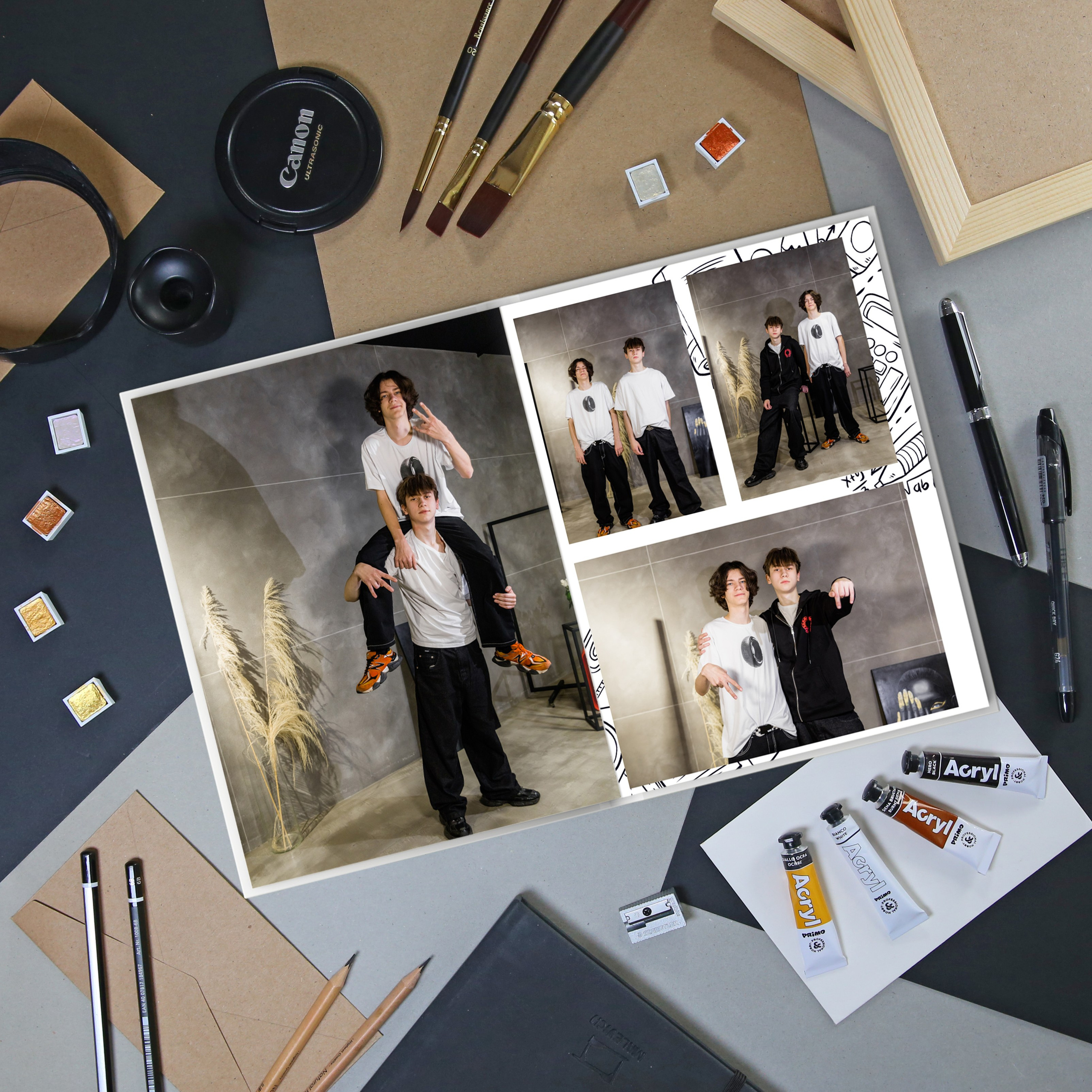 Выпускной альбом 9 класса. Семейный и детский фотограф в Барнауле — Анастасия Долбина